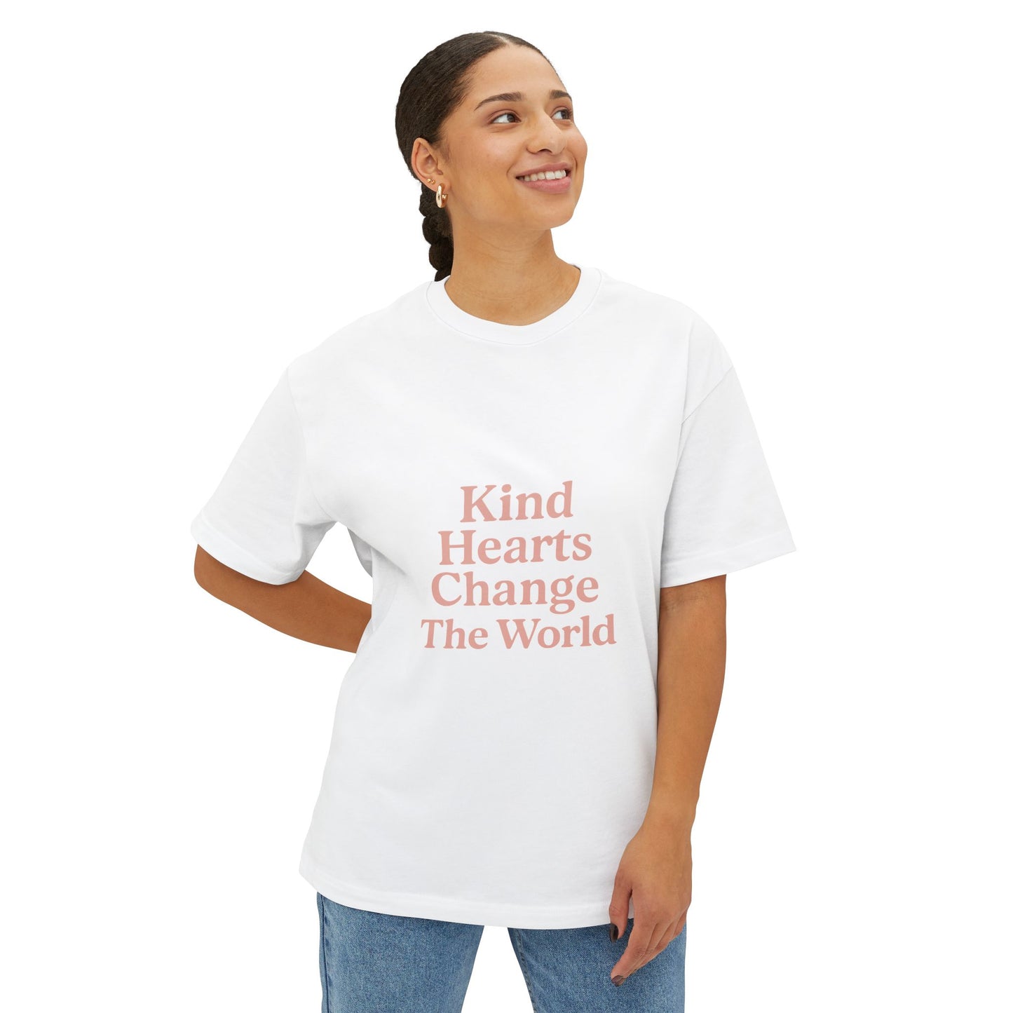 Kind Hearts Change the World T-Shirt - Kindcore Comforts