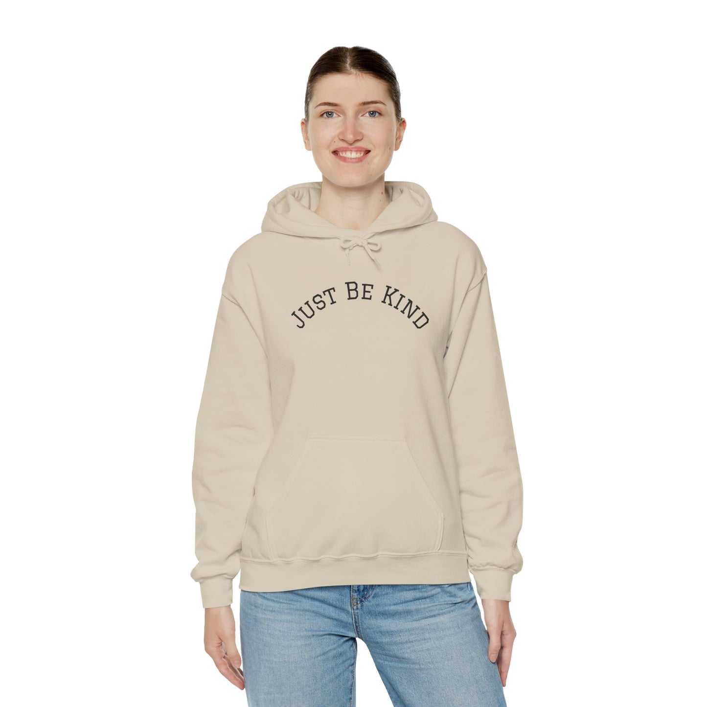 Just Be Kind Hoodie Sweatshirt - Kindcore Comforts