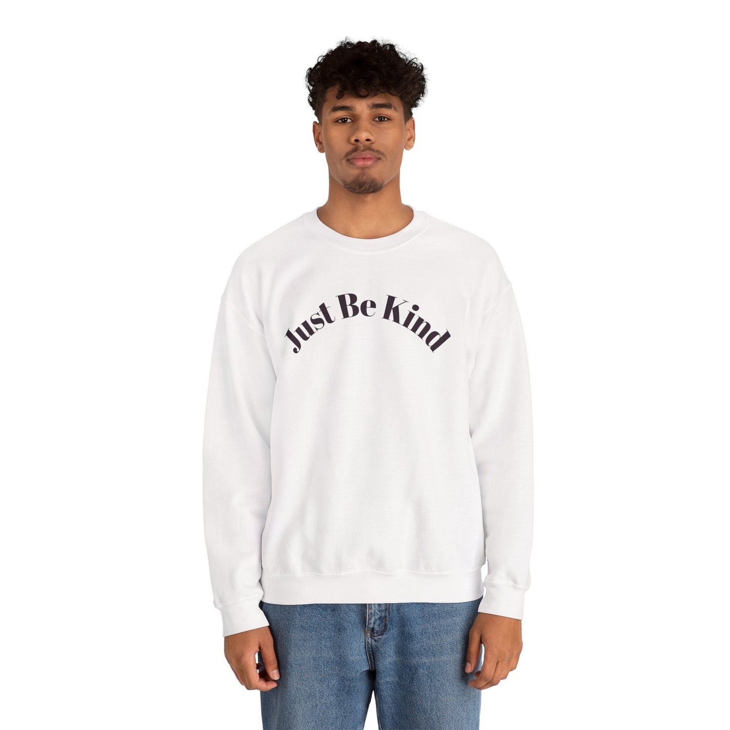 Just Be Kind - Crewneck Sweatshirt - Kindcore ComfortsJust Be Kind - Crewneck SweatshirtSSweatshirtPrintifyKindcore Comforts32670713935204783863