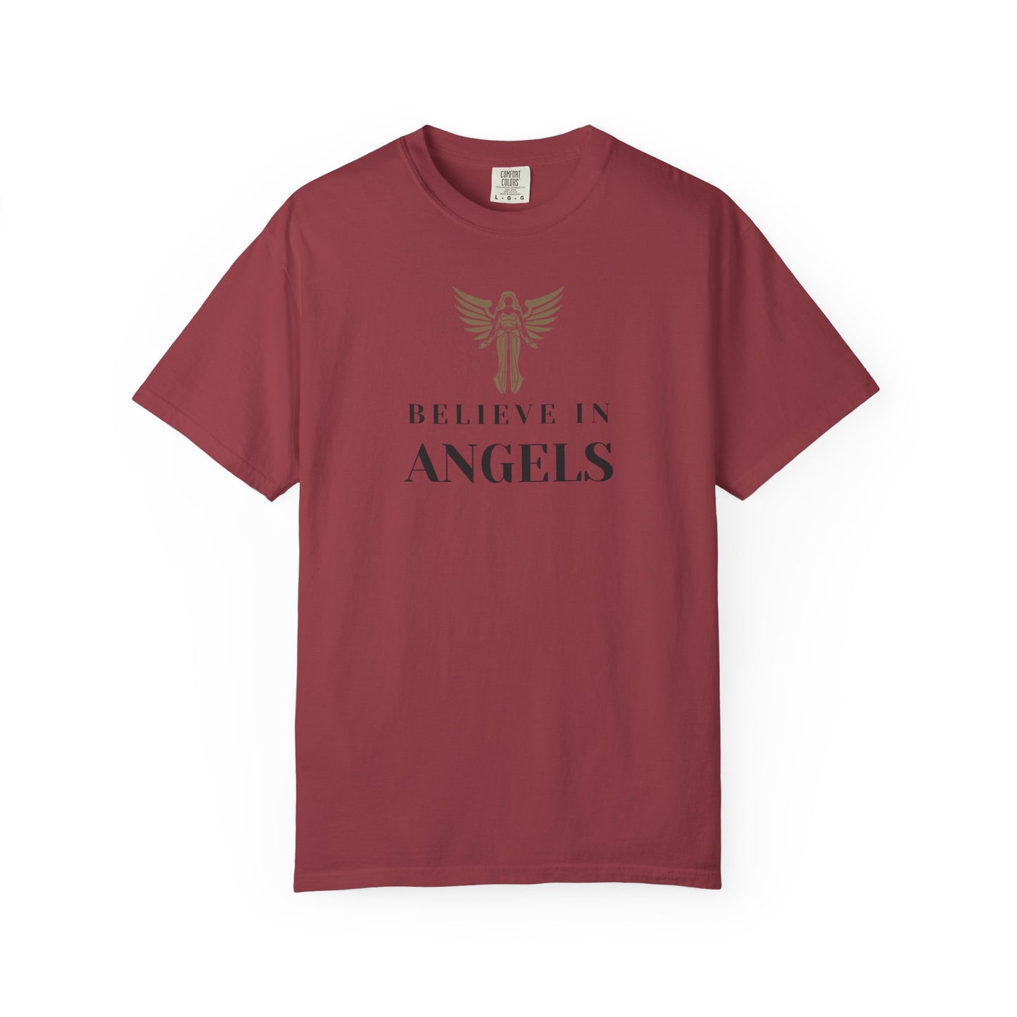 Believe in Angels Unisex T-Shirt for Spiritual Seekers, Casual Wear, Gift for Friends, Birthday Gift, Inspirational Apparel