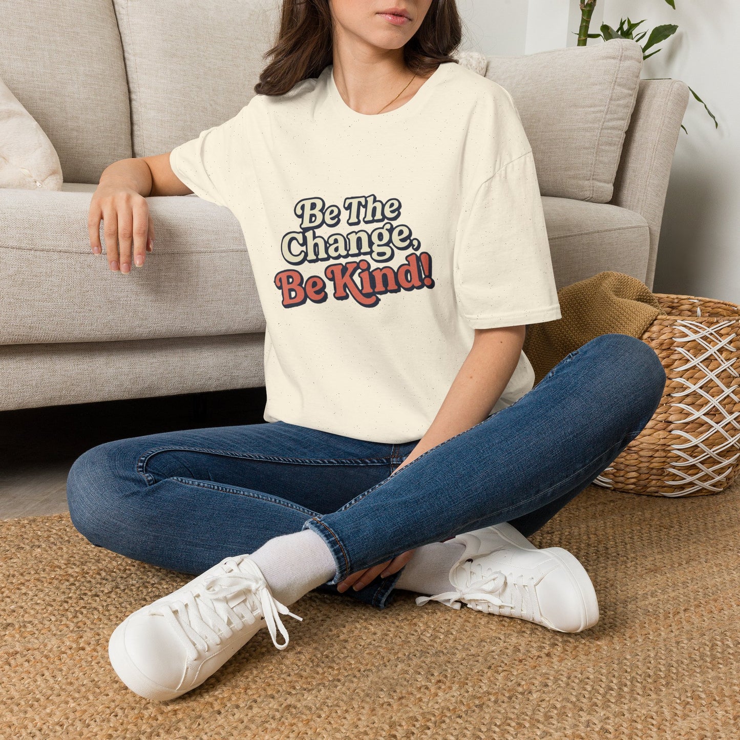 Be the Change, Be Kind T-Shirt — Inspirational Kindness Tee