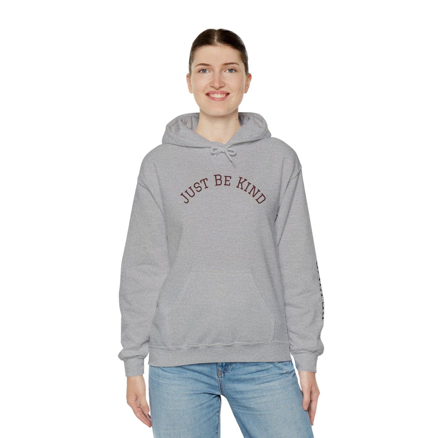 Just Be Kind Hoodie Sweatshirt - Kindcore Comforts