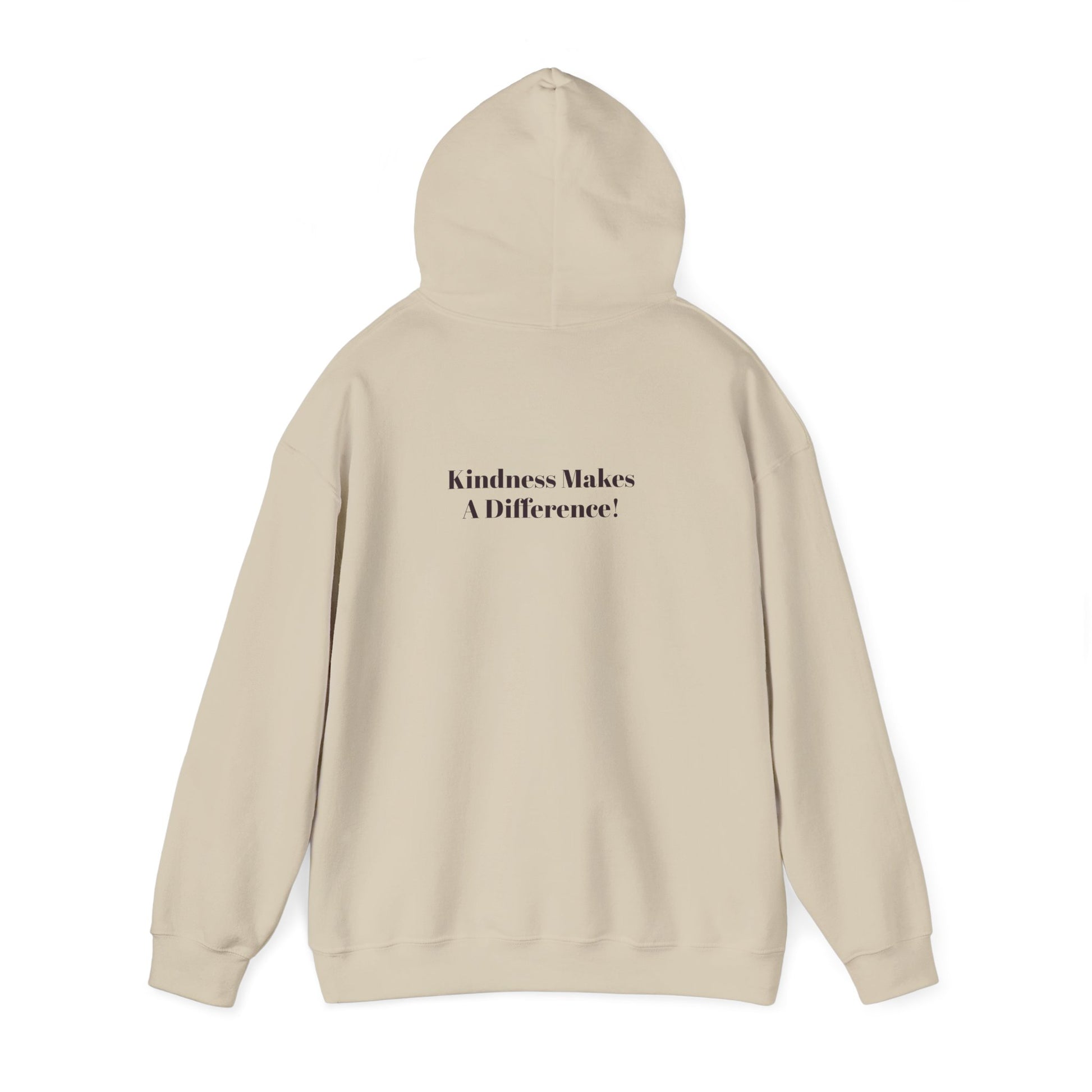 Kindness Graphic Hoodie — Soft Pastel 'A Happy Way to Say How You Feel' - Kindcore Comforts