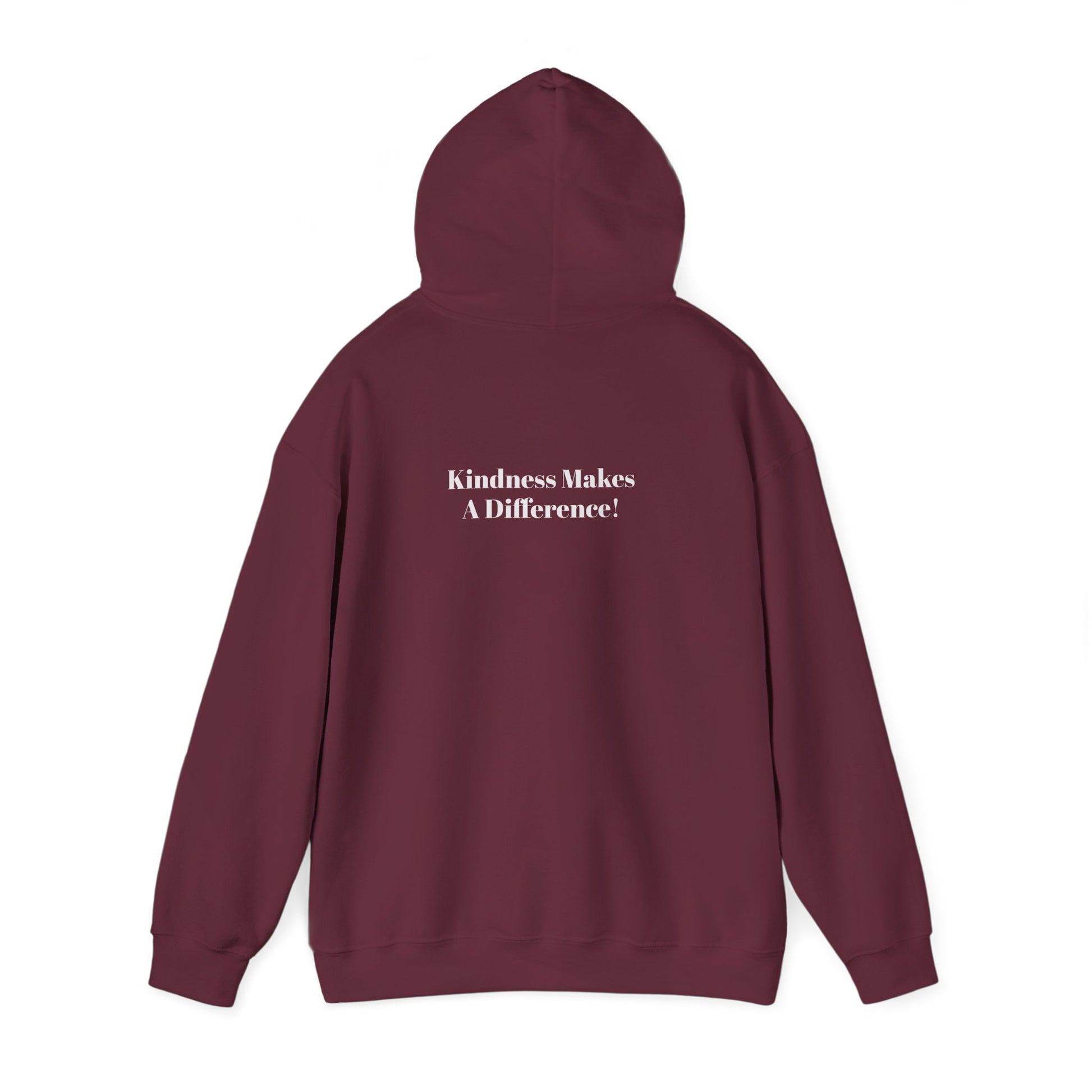 Kindness Graphic Hoodie — Soft Pastel 'A Happy Way to Say How You Feel' - Kindcore Comforts