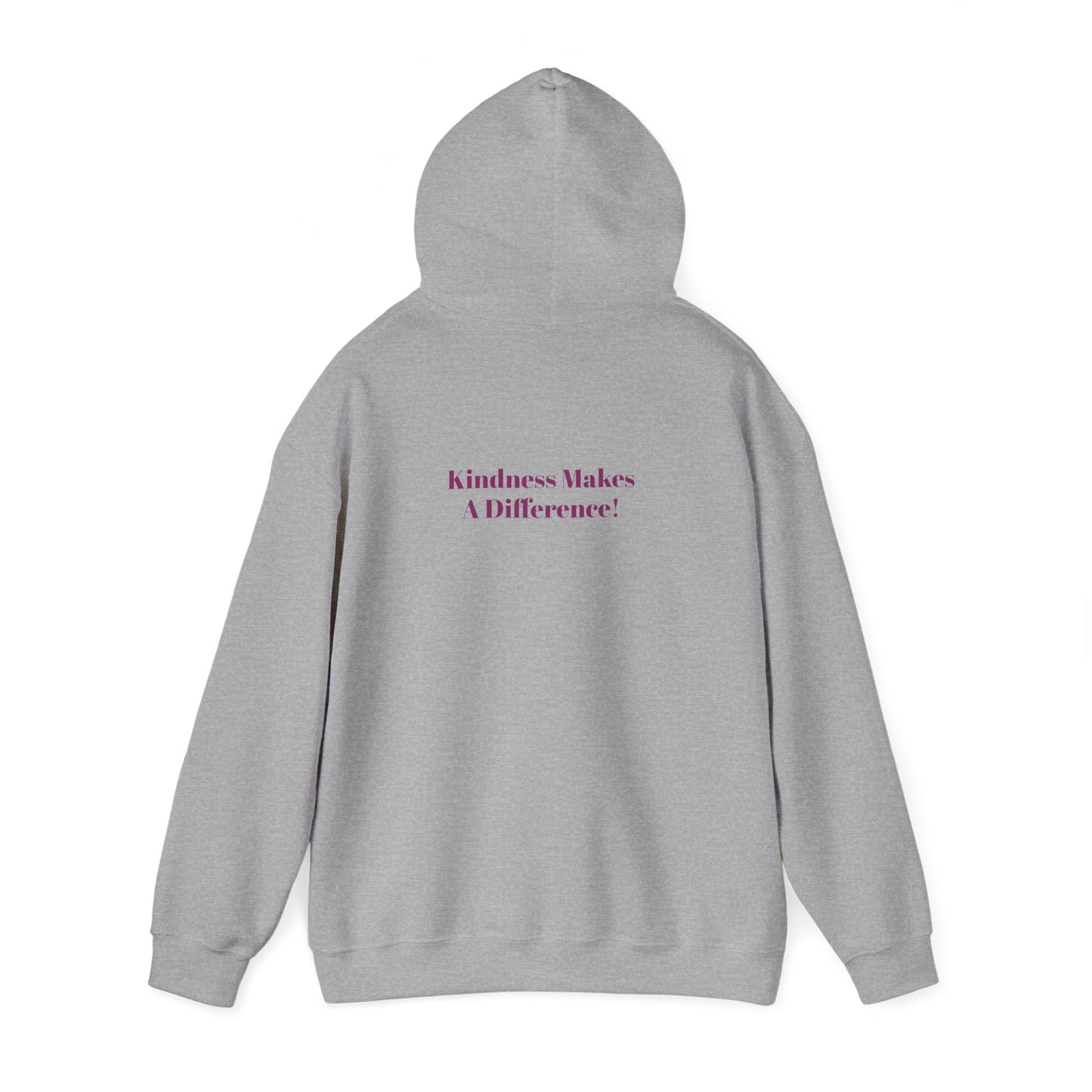 Kindness Graphic Hoodie — Soft Pastel 'A Happy Way to Say How You Feel' - Kindcore Comforts