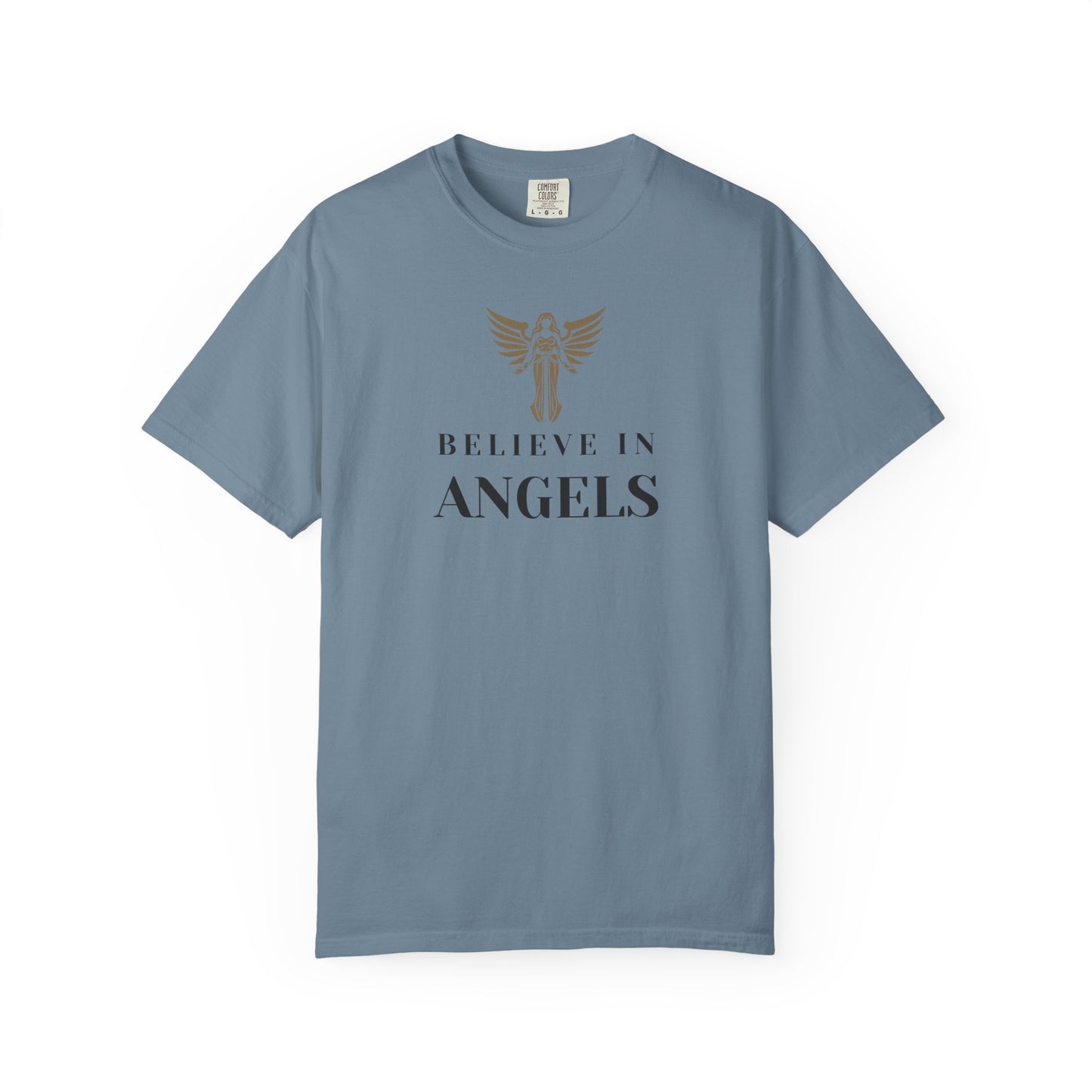 Believe in Angels Unisex T-Shirt for Spiritual Seekers, Casual Wear, Gift for Friends, Birthday Gift, Inspirational Apparel