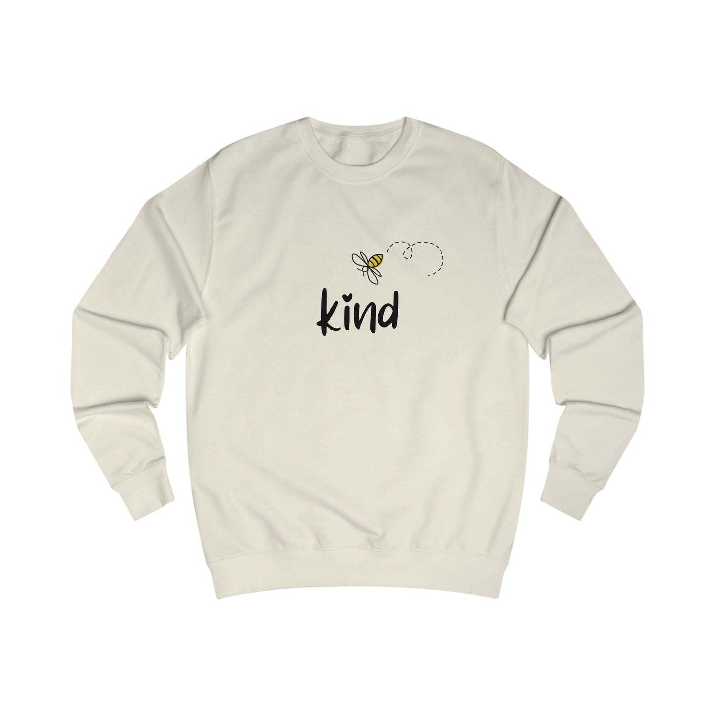 Kind Bee Sweatshirt — Cute Inspirational Crewneck - Kindcore Comforts