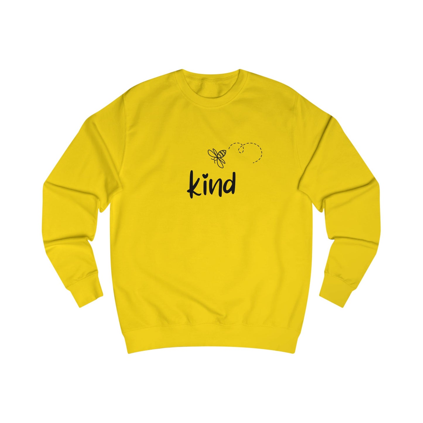 Kind Bee Sweatshirt — Cute Inspirational Crewneck - Kindcore Comforts