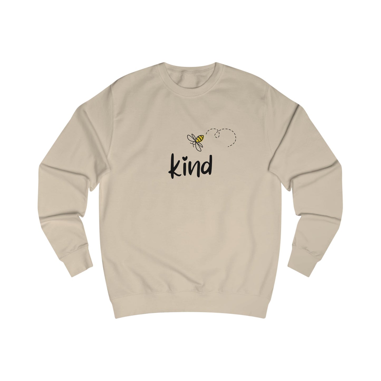 Kind Bee Sweatshirt — Cute Inspirational Crewneck - Kindcore Comforts