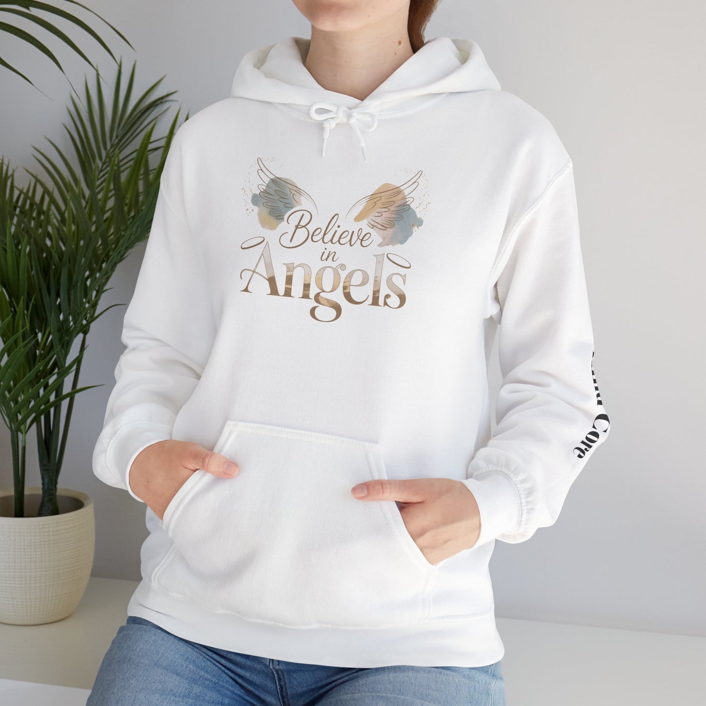 Believe in Angels Sweatshirt- Why Not?