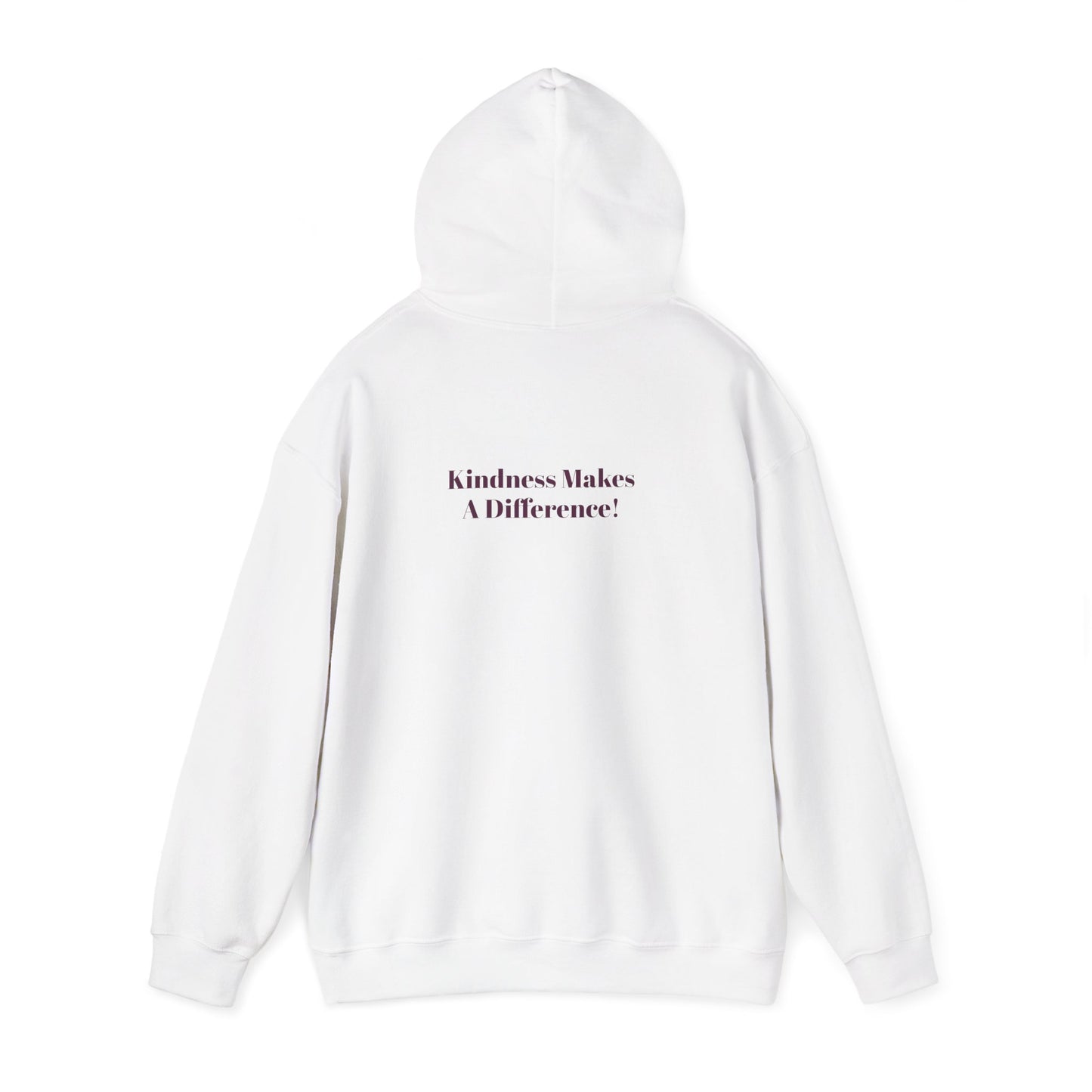 Kindness Graphic Hoodie — Soft Pastel 'A Happy Way to Say How You Feel' - Kindcore Comforts