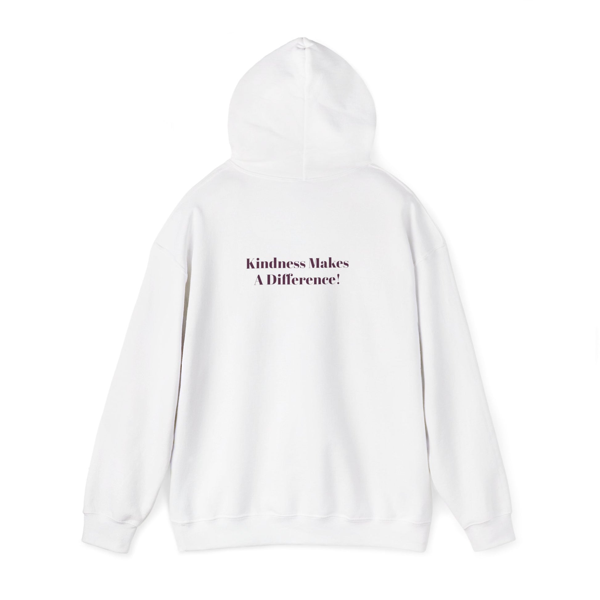Kindness Graphic Hoodie — Soft Pastel 'A Happy Way to Say How You Feel' - Kindcore Comforts