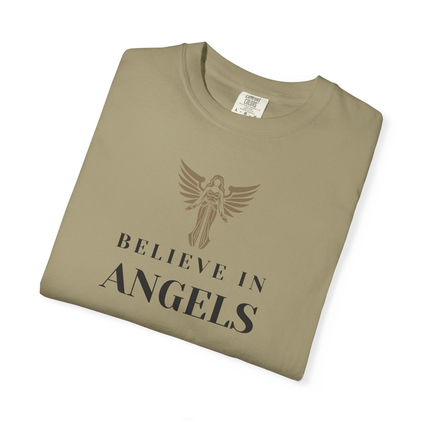 Believe in Angels Unisex T-Shirt for Spiritual Seekers, Casual Wear, Gift for Friends, Birthday Gift, Inspirational Apparel
