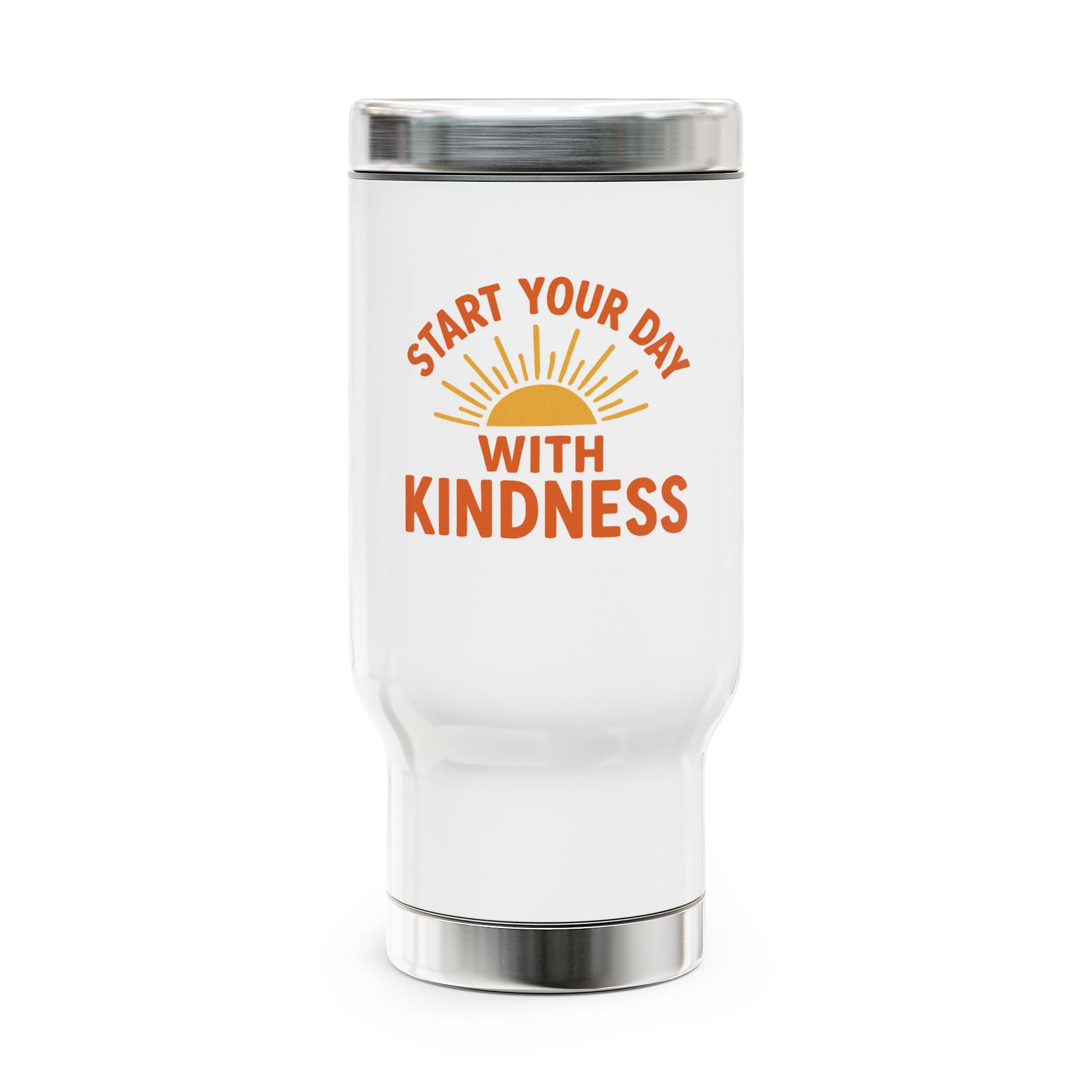 A fantastic travel mug that is bright and inspirational - Kindcore Comforts