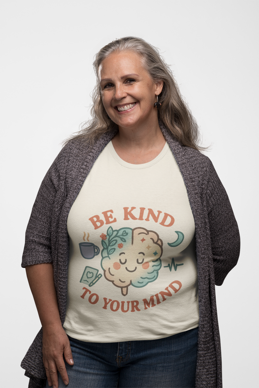 Be Kind To Your Mind Unisex Garment-Dyed T-shirt
