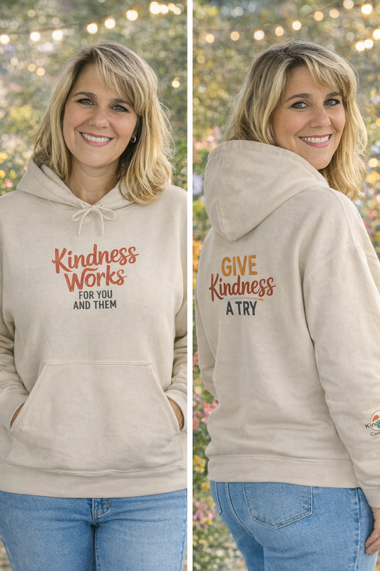 Kindness Works Unisex Hooded Sweatshirt