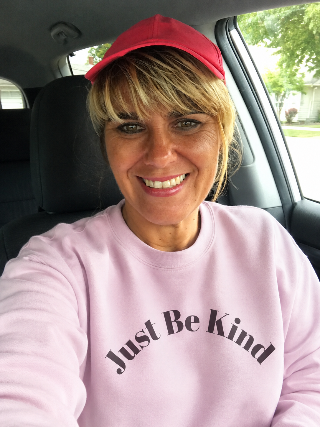 Just Be Kind Crewneck Sweatshirt — Positive Message Sweatshirt - Kindcore Comforts