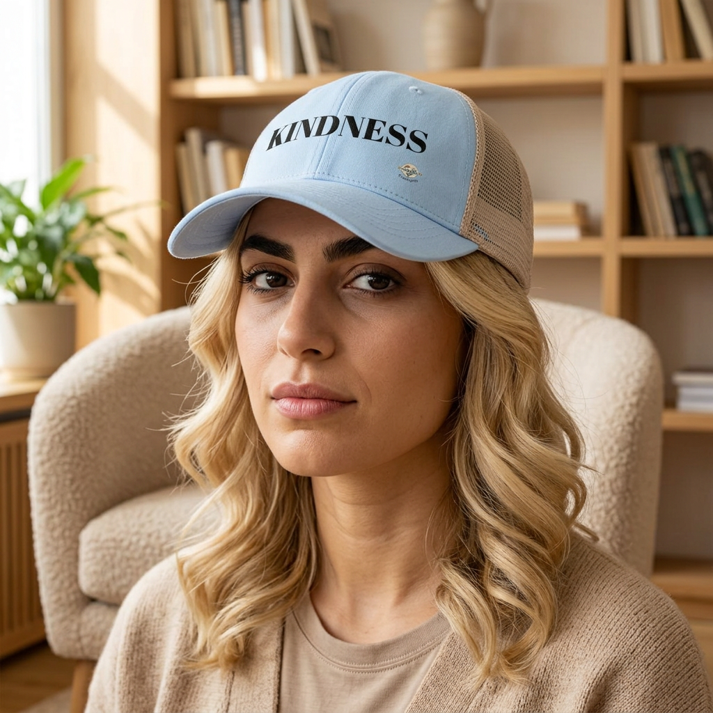 Women's Washed Mesh-Back Cap