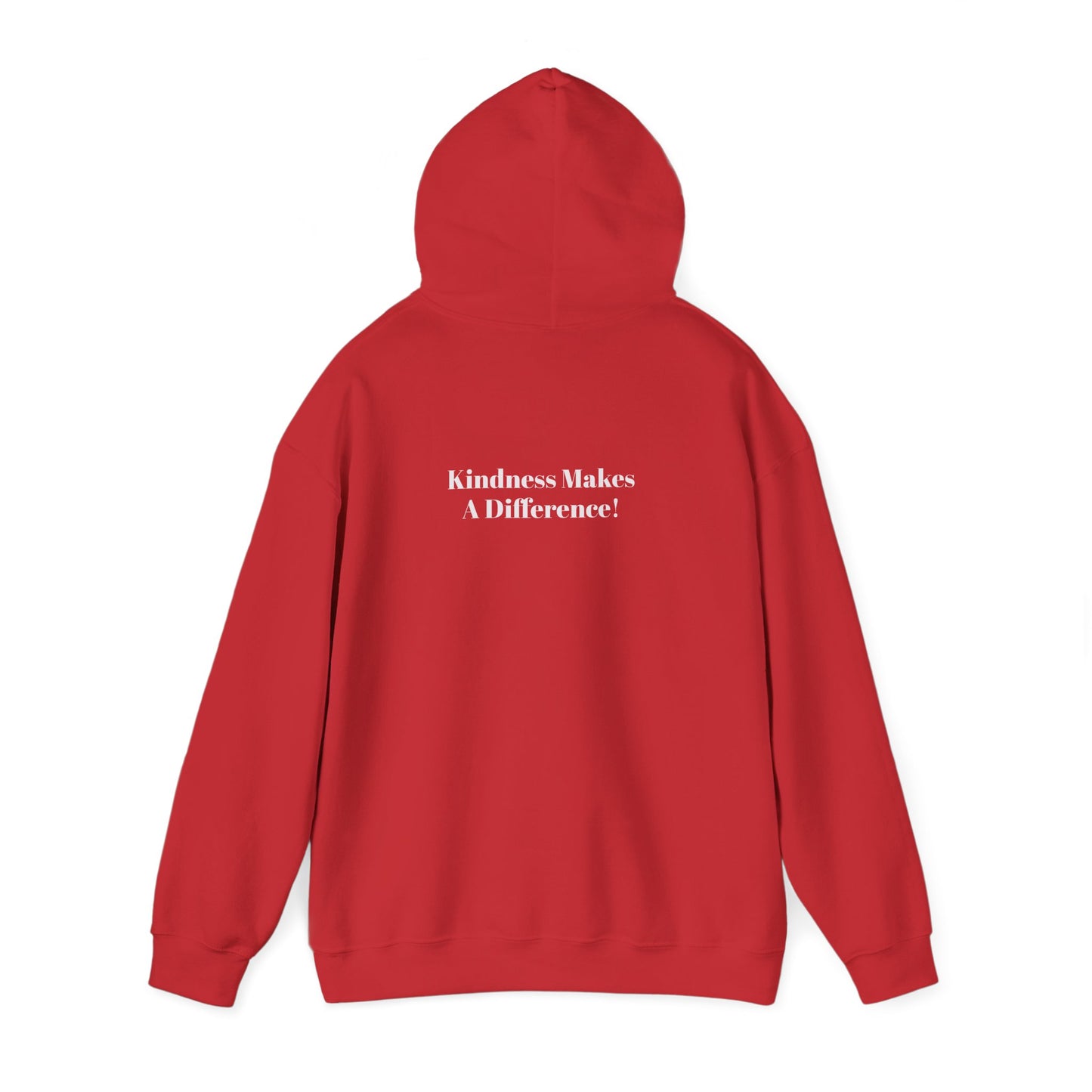 Kindness Graphic Hoodie — Soft Pastel 'A Happy Way to Say How You Feel' - Kindcore Comforts