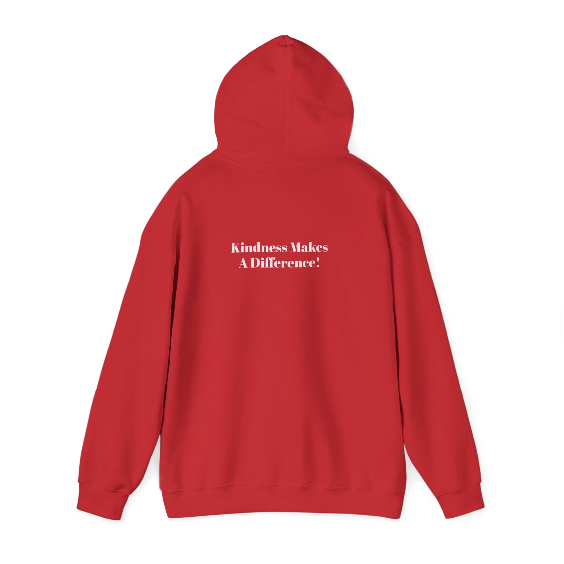 Kindness Graphic Hoodie — Soft Pastel 'A Happy Way to Say How You Feel' - Kindcore Comforts