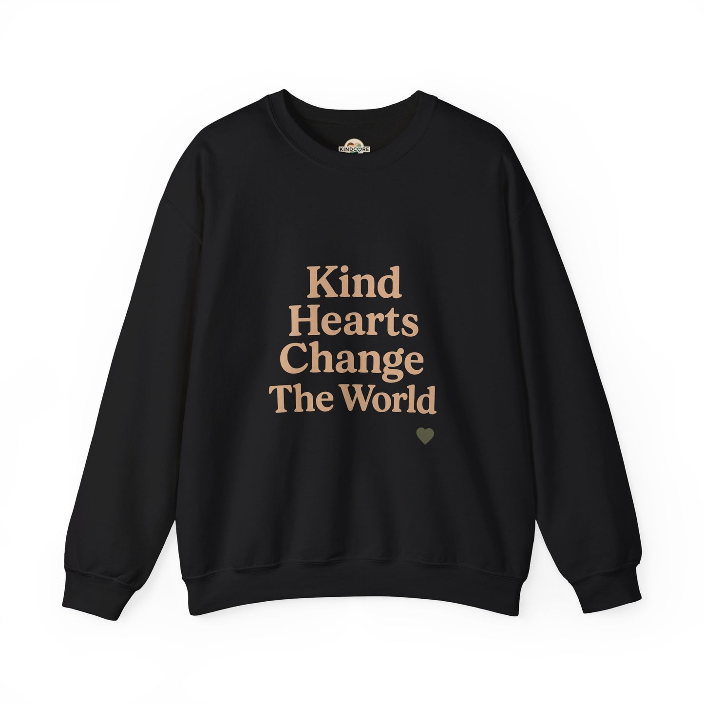Kind Hearts Change the World Crewneck Sweatshirt - Kindcore Comforts