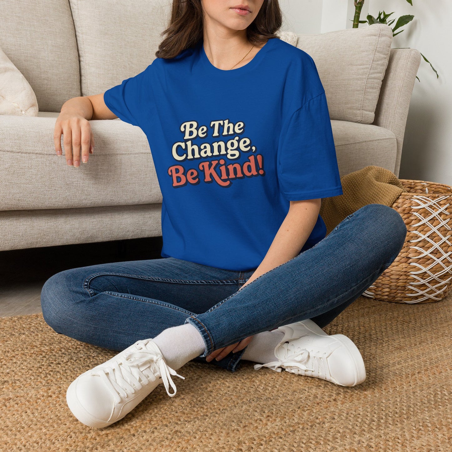 Be the Change, Be Kind T-Shirt — Inspirational Kindness Tee