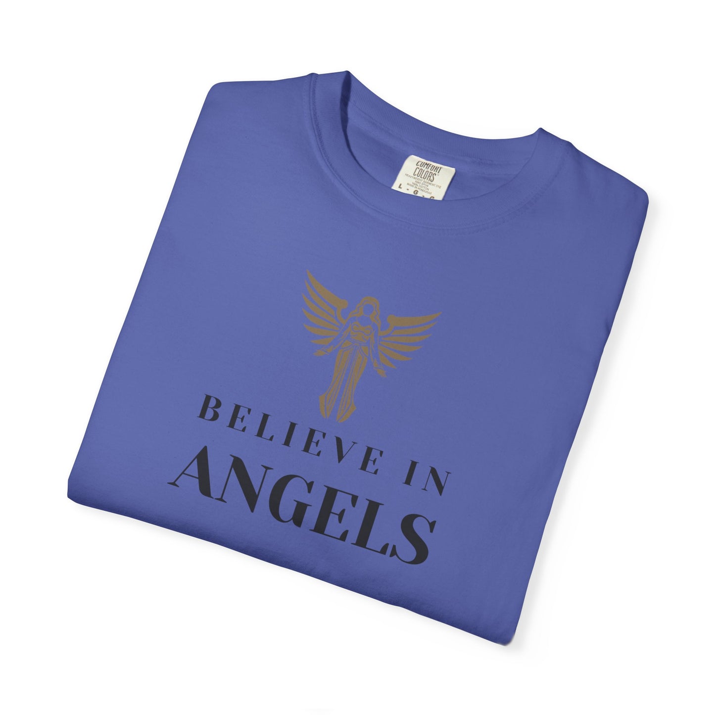 Believe in Angels Unisex T-Shirt for Spiritual Seekers, Casual Wear, Gift for Friends, Birthday Gift, Inspirational Apparel