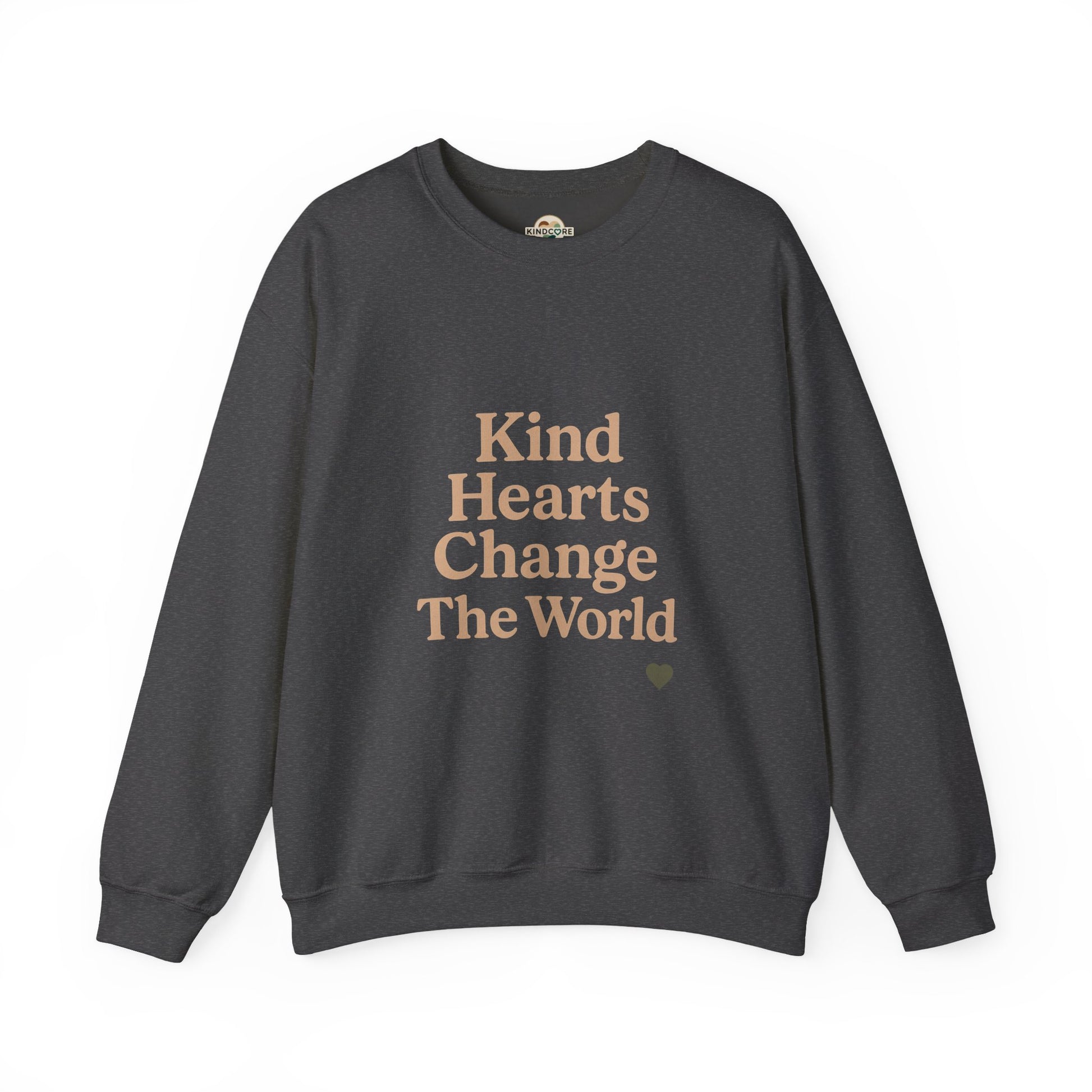 Kind Hearts Change the World Crewneck Sweatshirt - Kindcore Comforts