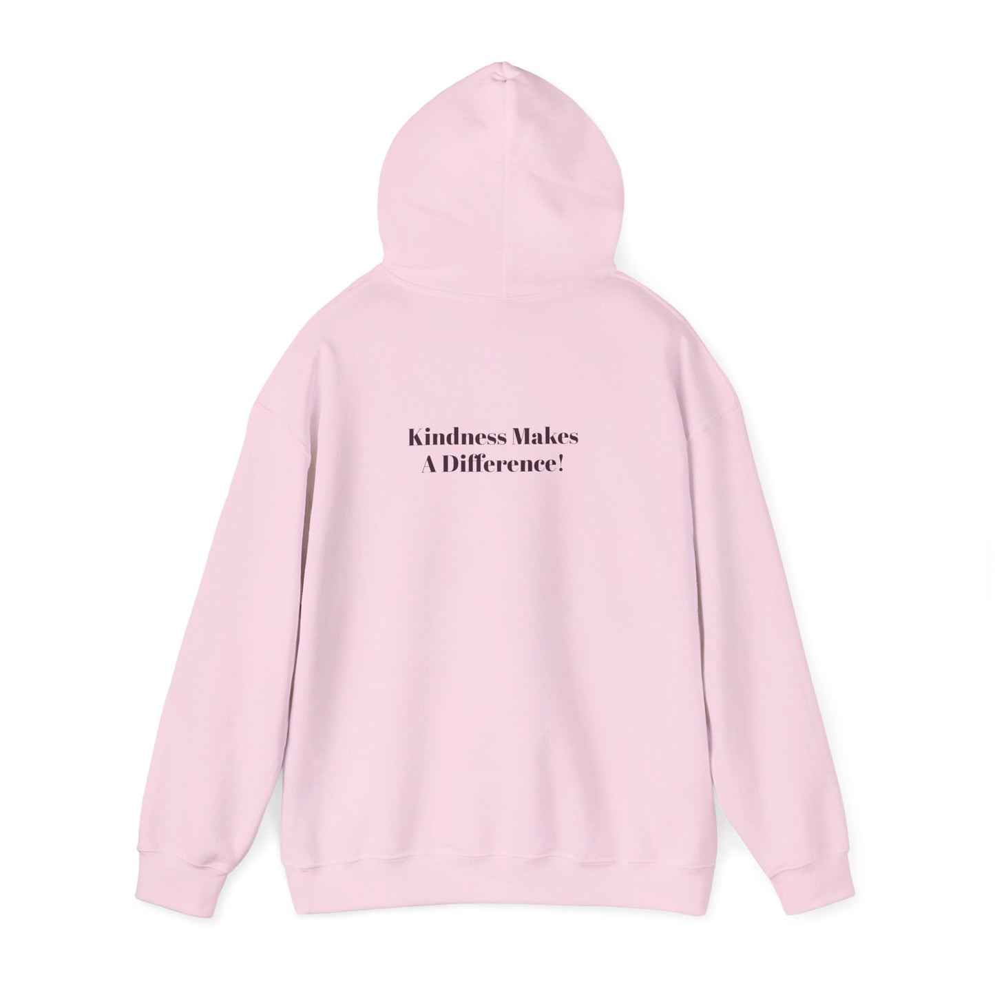 Kindness Graphic Hoodie — Soft Pastel 'A Happy Way to Say How You Feel' - Kindcore Comforts