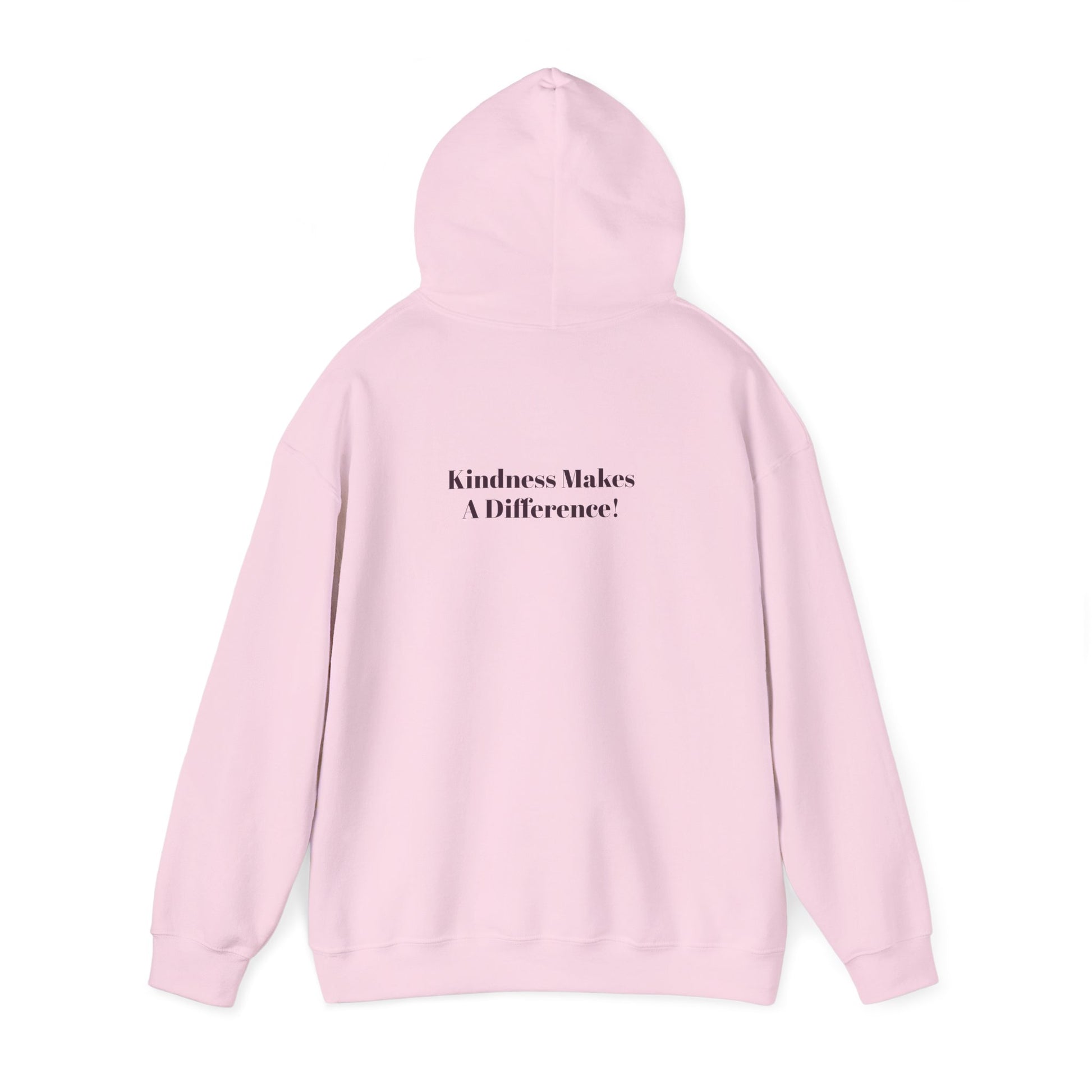 Kindness Graphic Hoodie — Soft Pastel 'A Happy Way to Say How You Feel' - Kindcore Comforts