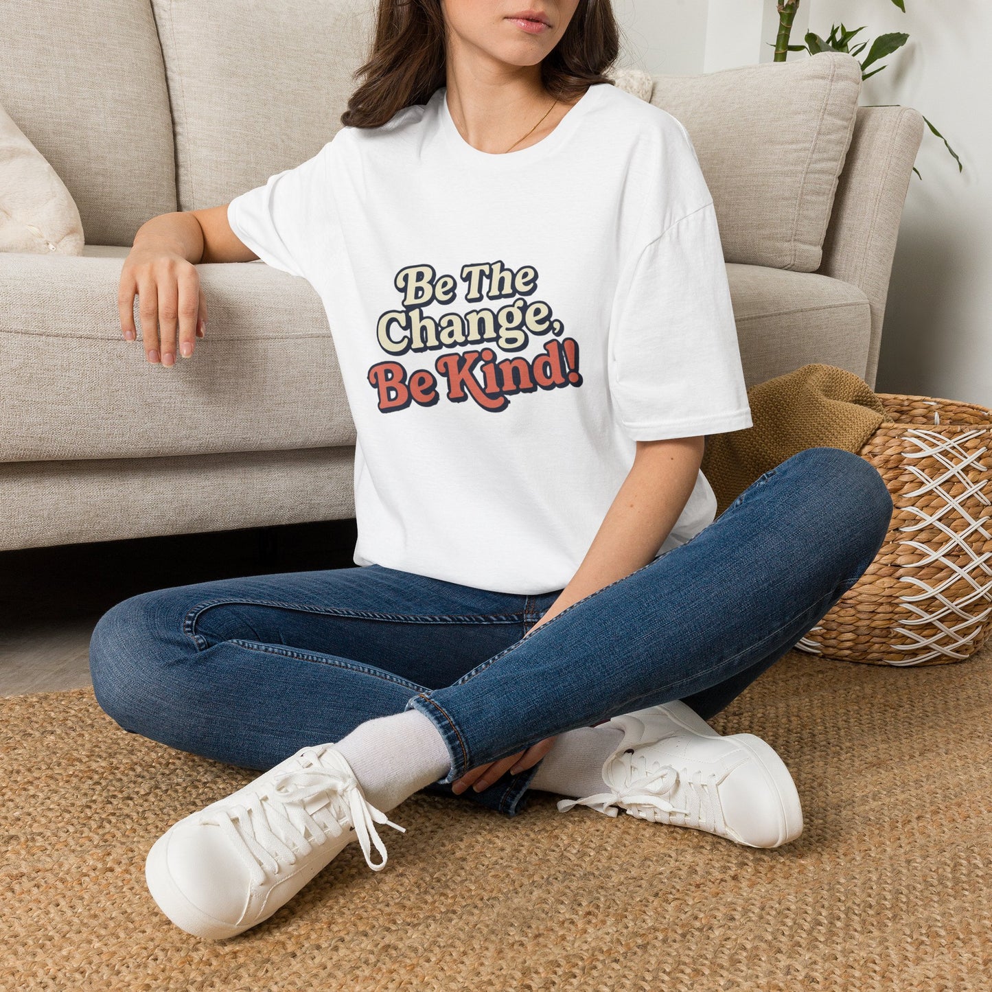 Be the Change, Be Kind T-Shirt — Inspirational Kindness Tee