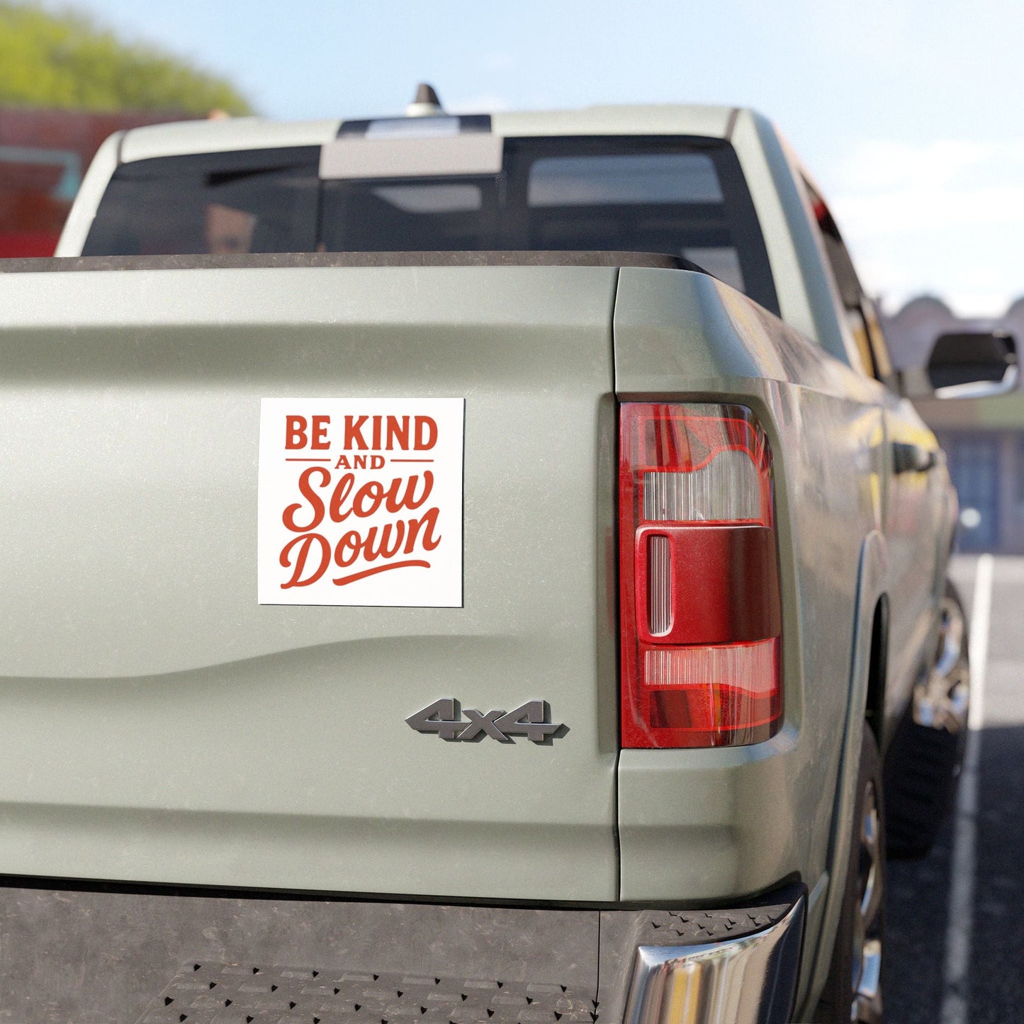 Car Magnet — "Be Kind and Slow Down" Retro Script Safety Sign - Kindcore ComfortsCar Magnet — "Be Kind and Slow Down" Retro Script Safety Sign1 pcRectangleAutoPrintifyKindcore Comforts31954209883597305253