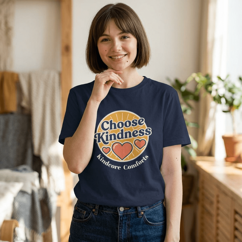 Choose Kindness Heart Graphic T-Shirt - Kindcore ComfortsChoose Kindness Heart Graphic T-ShirtST-ShirtPrintifyKindcore Comforts19949037515071321874