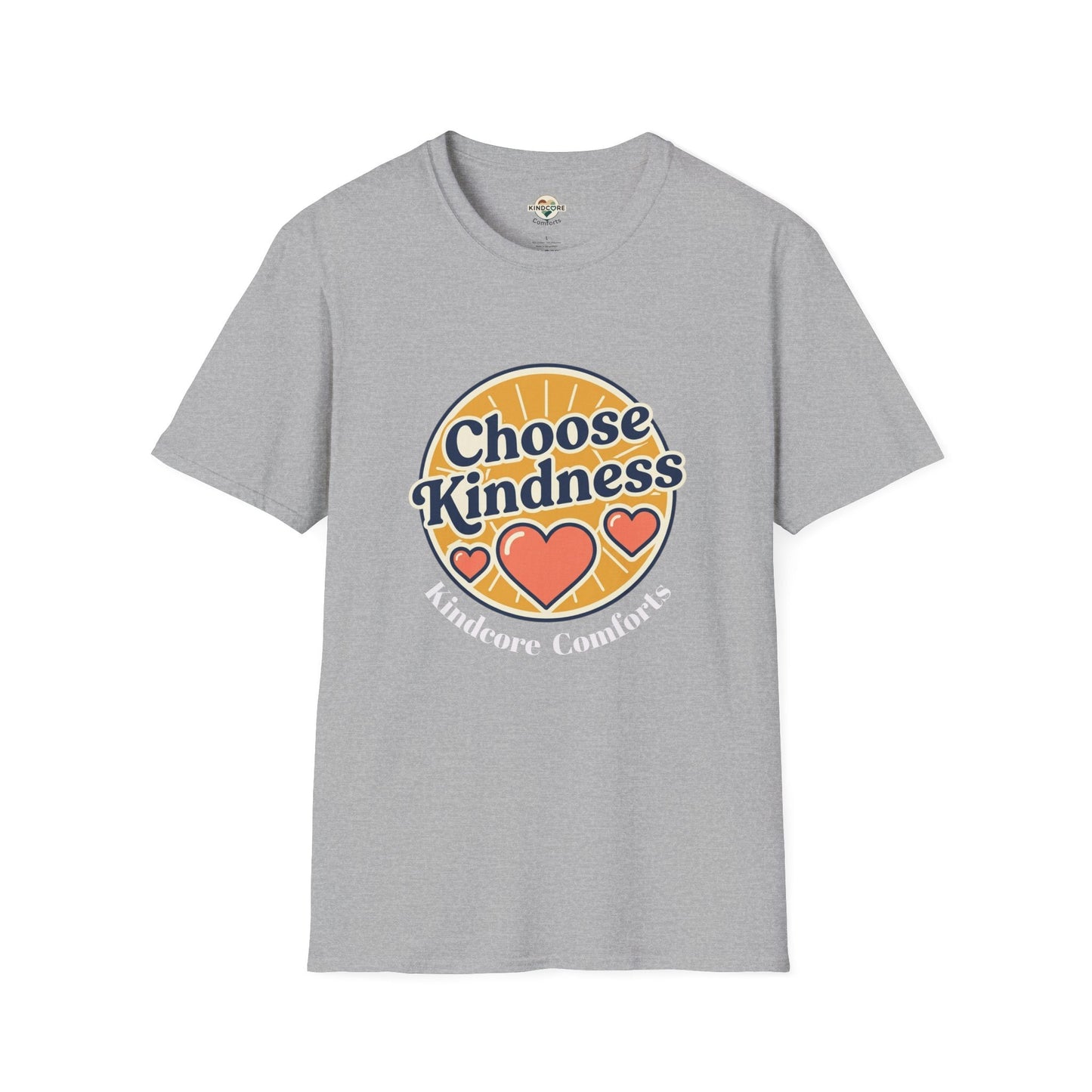 Choose Kindness Heart Graphic T-Shirt - Kindcore ComfortsChoose Kindness Heart Graphic T-ShirtST-ShirtPrintifyKindcore Comforts29173587995591359130