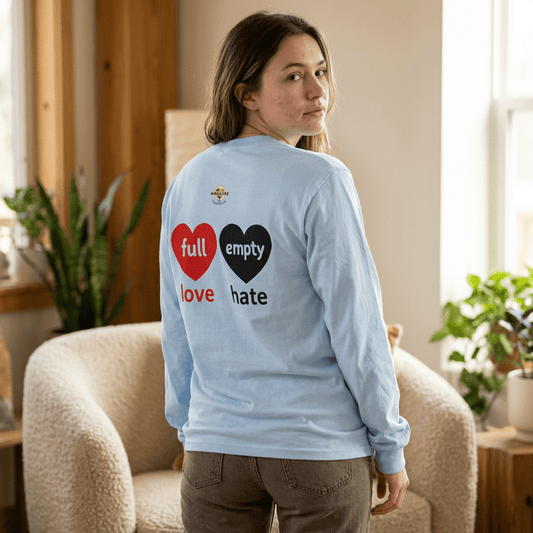 Choose Love not Hate is a Long Sleeve Tee That is Soft and Powerful - Kindcore ComfortsChoose Love not Hate is a Long Sleeve Tee That is Soft and Powerful - Kindcore ComfortsSLong-sleevePrintifyKindcore Comforts10147600072015175689