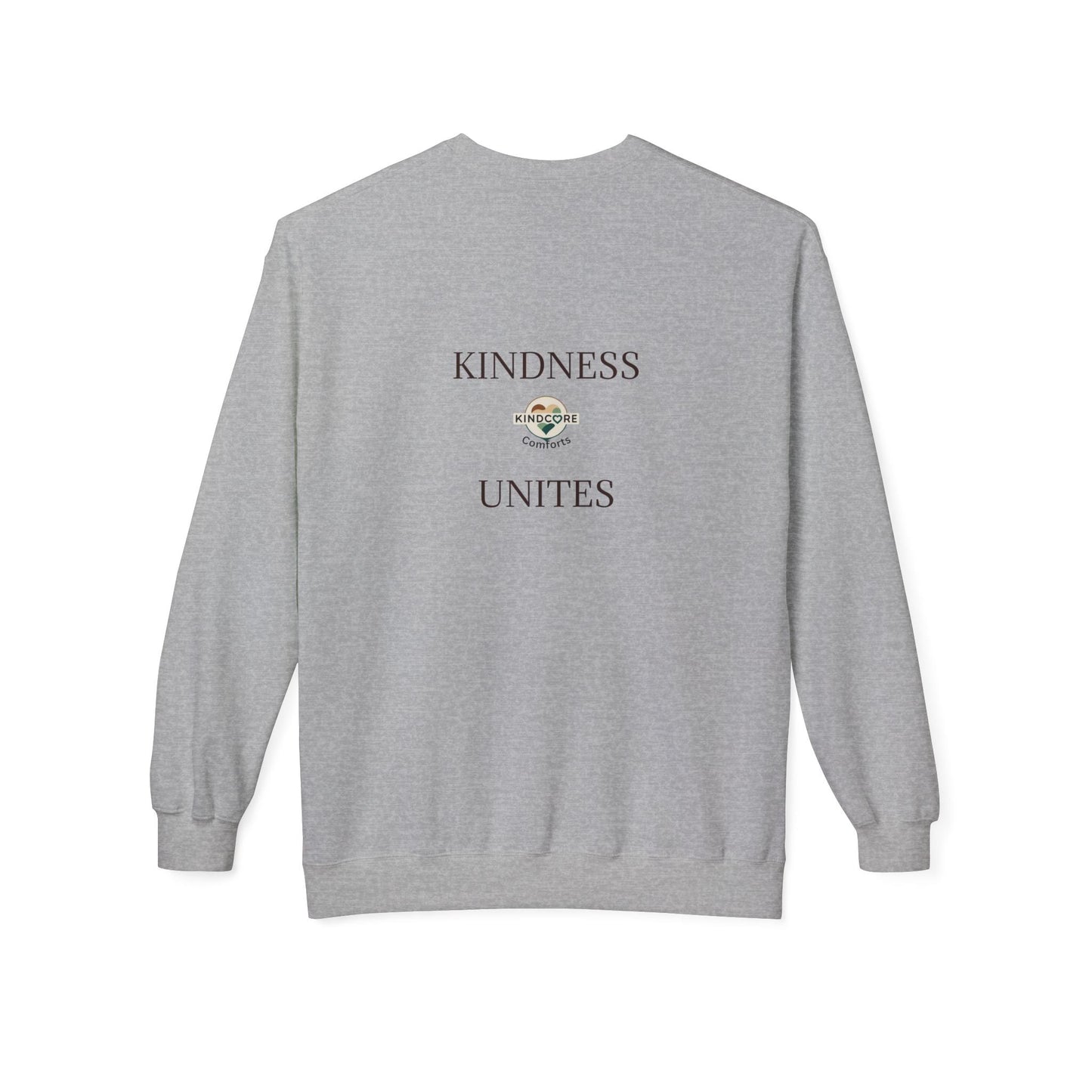 Hey, USA - Be Kind Crewneck Sweatshirt - Kindcore ComfortsHey, USA - Be Kind Crewneck SweatshirtSSweatshirtPrintifyKindcore Comforts93321369823435806080