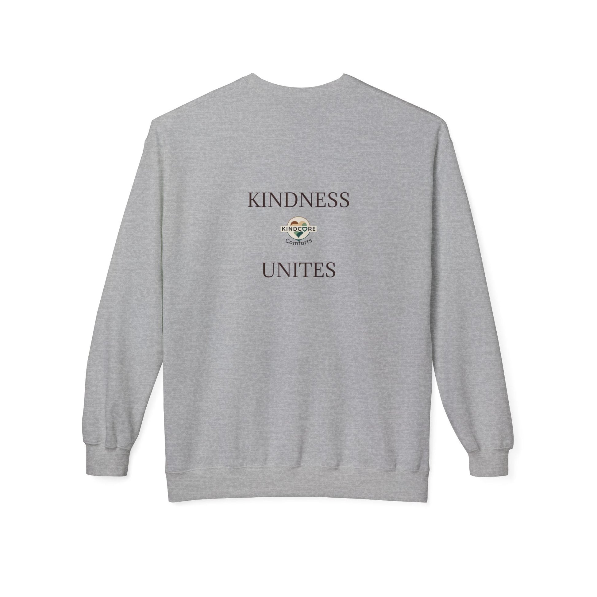 Hey, USA - Be Kind Crewneck Sweatshirt - Kindcore ComfortsHey, USA - Be Kind Crewneck SweatshirtSSweatshirtPrintifyKindcore Comforts93321369823435806080