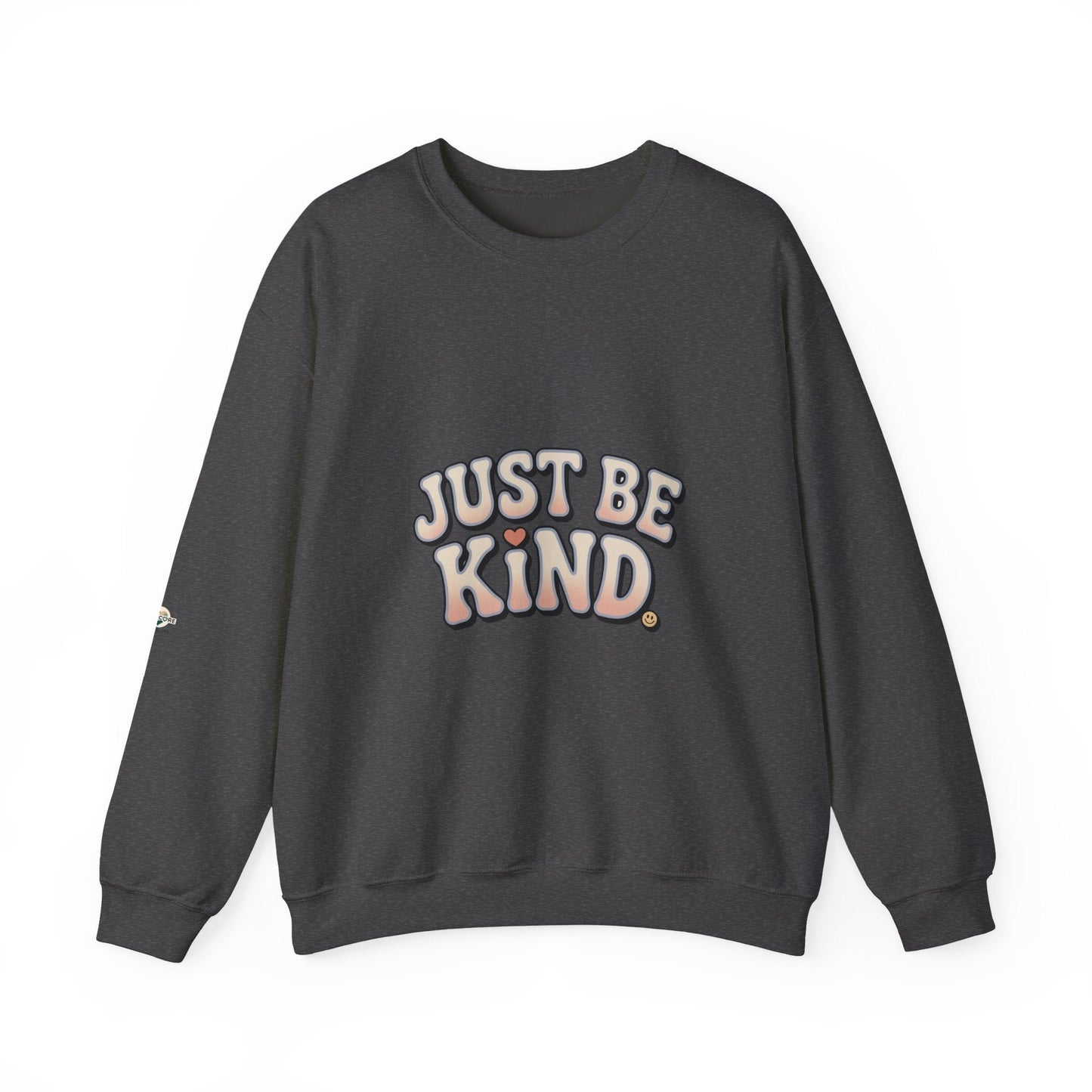 Just Be Kind Crewneck Sweatshirt — Inspirational Comfort - Kindcore ComfortsJust Be Kind Crewneck Sweatshirt — Inspirational ComfortSSweatshirtPrintifyKindcore Comforts26261073347057038455