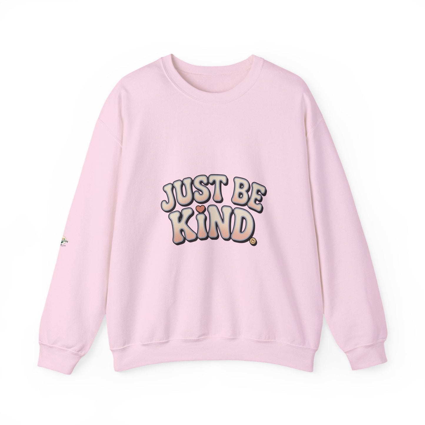 Just Be Kind Crewneck Sweatshirt — Inspirational Comfort - Kindcore ComfortsJust Be Kind Crewneck Sweatshirt — Inspirational ComfortSSweatshirtPrintifyKindcore Comforts17062852270502079109
