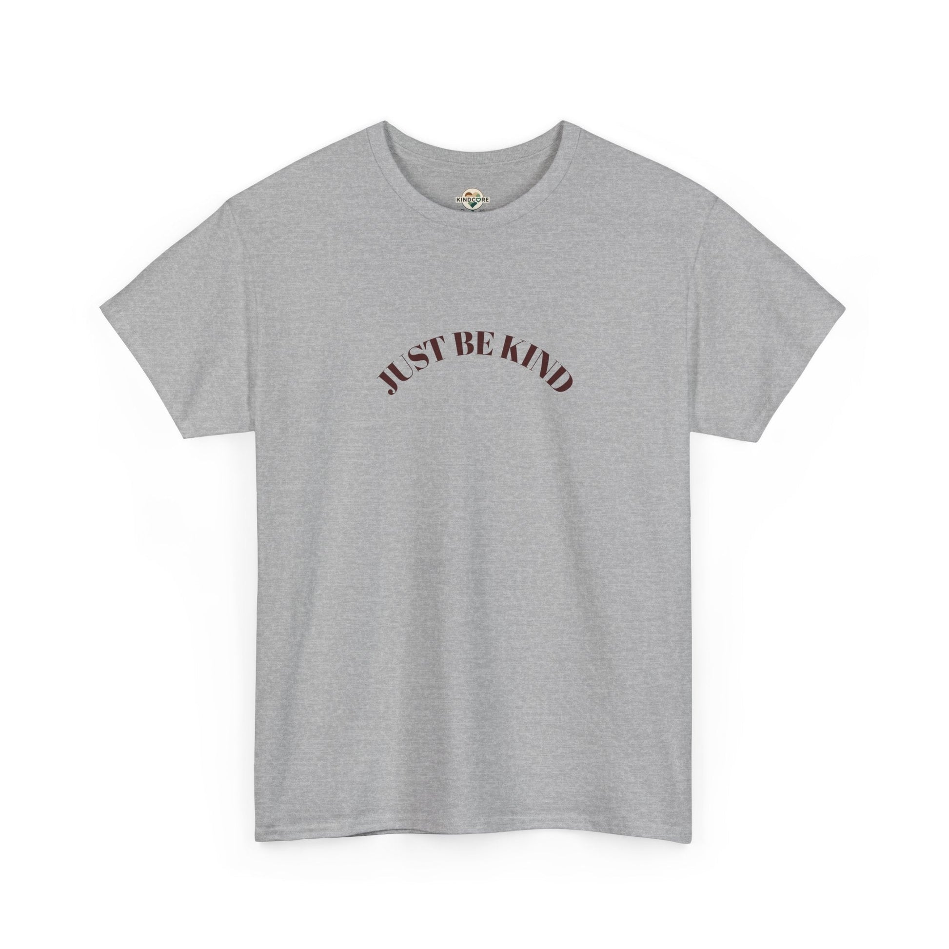 Just Be Kind T-Shirt — Cozy 'Just Be Kind' Graphic Tee - Kindcore ComfortsBeige 'Just Be Kind' graphic T-shirt for positive messageST-ShirtPrintifyKindcore Comforts10209906009314041867