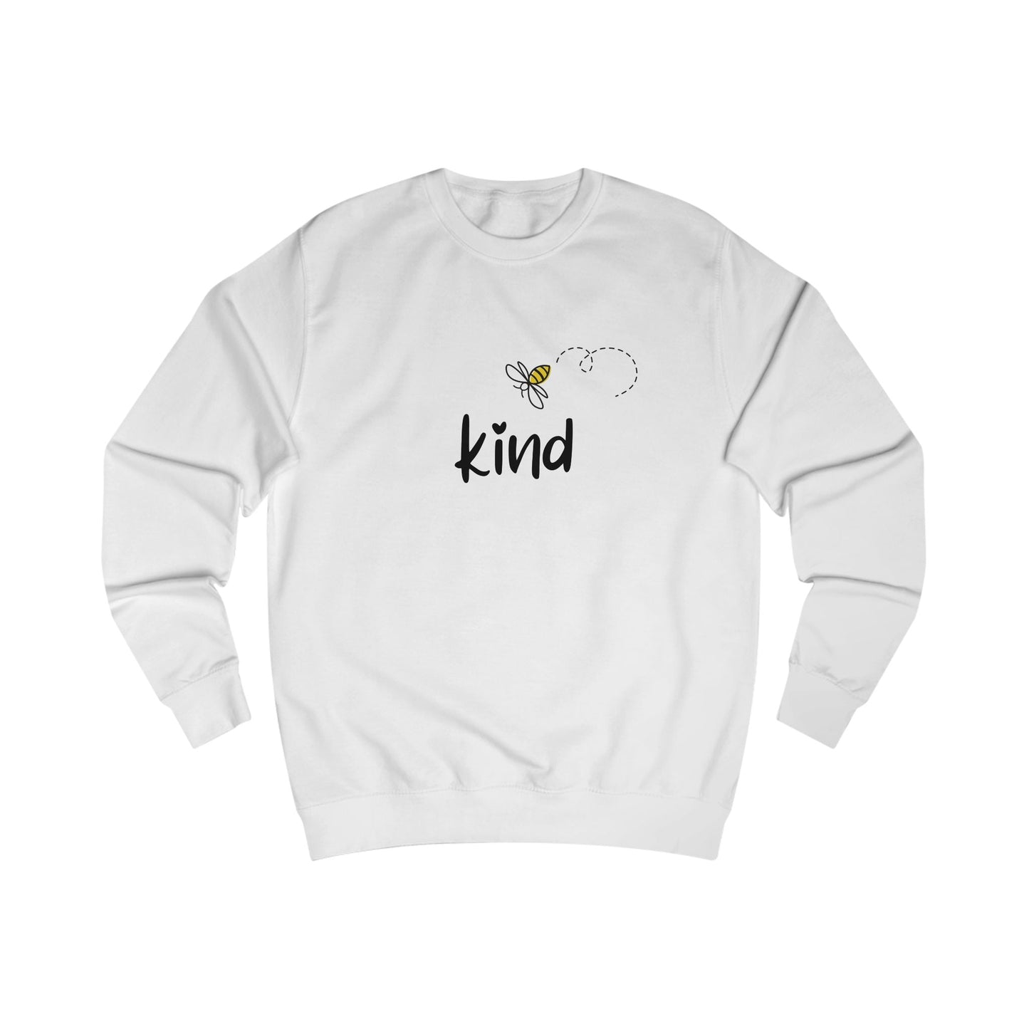 Kind Bee Sweatshirt — Cute Inspirational Crewneck - Kindcore ComfortsKind Bee Sweatshirt — Cute Inspirational CrewneckSSweatshirtPrintifyKindcore Comforts38011321253721536395