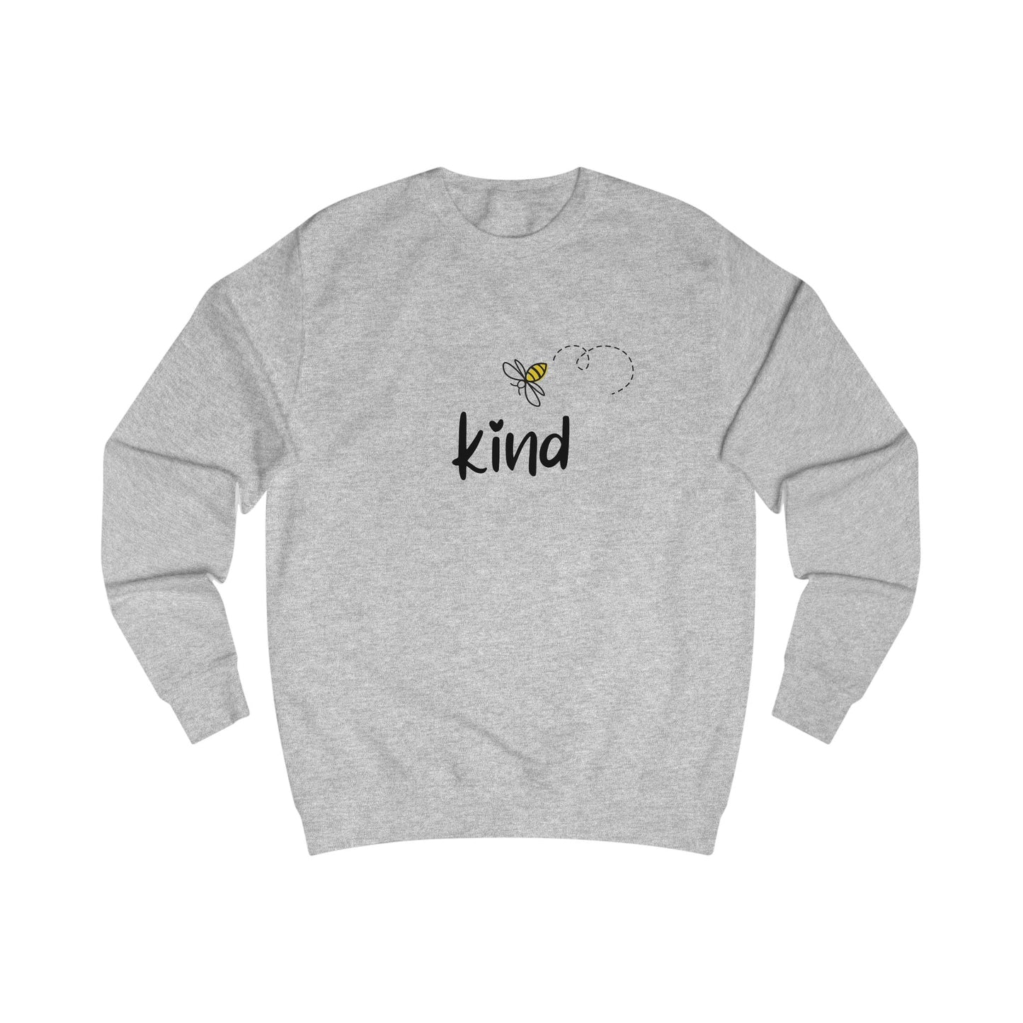 Kind Bee Sweatshirt — Cute Inspirational Crewneck - Kindcore ComfortsKind Bee Sweatshirt — Cute Inspirational CrewneckSSweatshirtPrintifyKindcore Comforts38011321253721536395