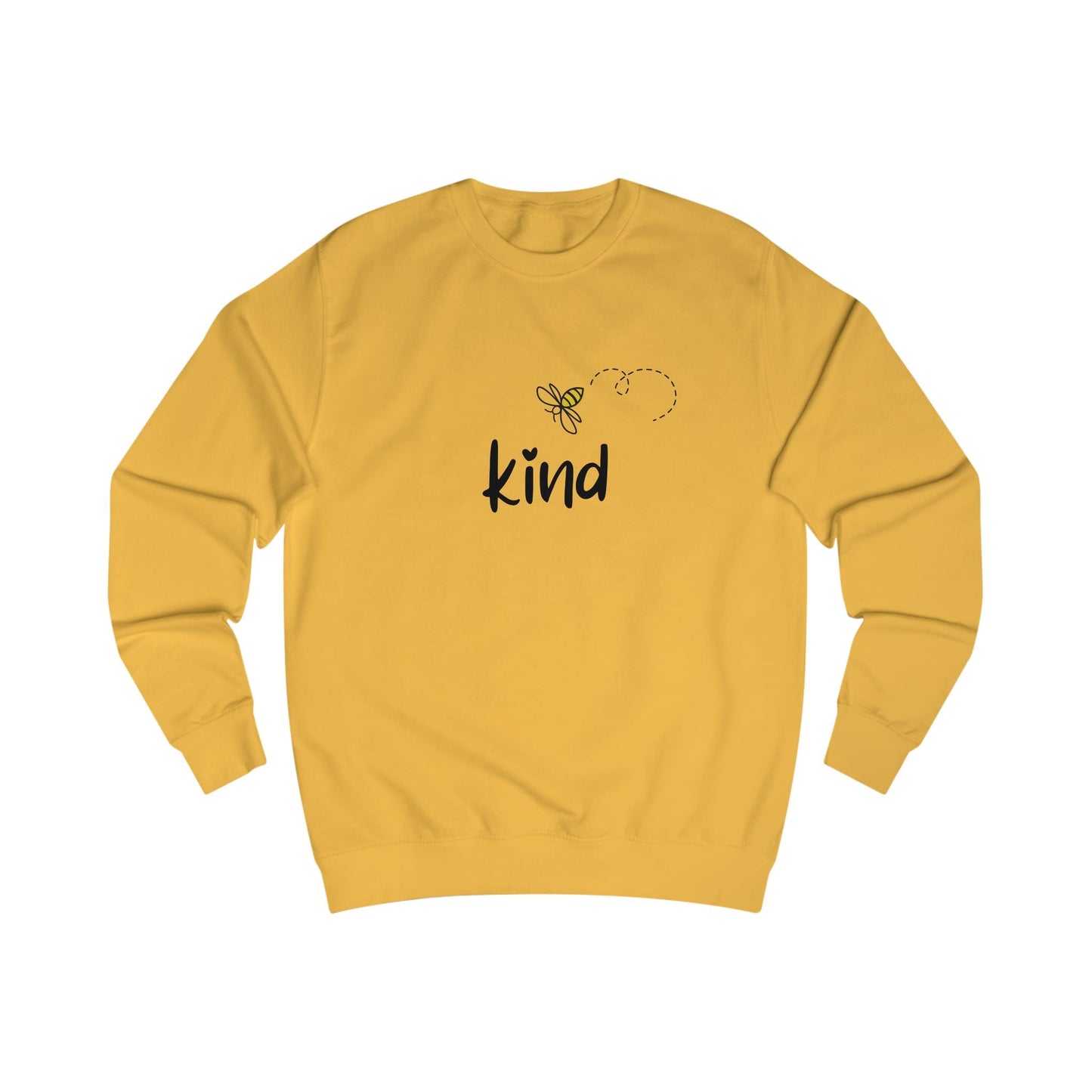 Kind Bee Sweatshirt — Cute Inspirational Crewneck - Kindcore ComfortsKind Bee Sweatshirt — Cute Inspirational CrewneckSSweatshirtPrintifyKindcore Comforts15065141652628446025