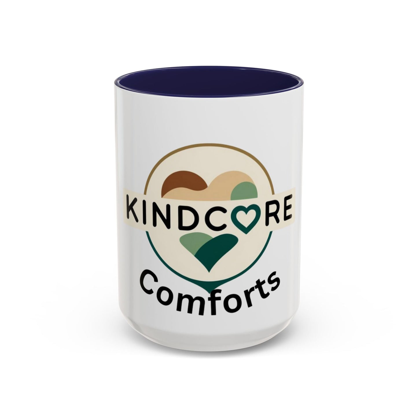 Kindcore Comforts Accent Coffee Mug — (11/15oz) - Kindcore ComfortsKindcore Comforts Accent Coffee Mug — (11/15oz)NavyMugPrintifyKindcore Comforts20367812934134707666