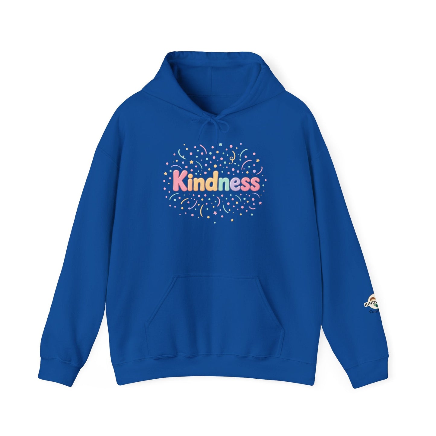 Kindness Pastel Hoodie – Cute Rainbow ‘Kindness’ Graphic hoodie - Kindcore ComfortsKindness Pastel Hoodie – Cute Rainbow ‘Kindness’ Graphic hoodieRoyalHoodiePrintifyKindcore Comforts23431253533969597995