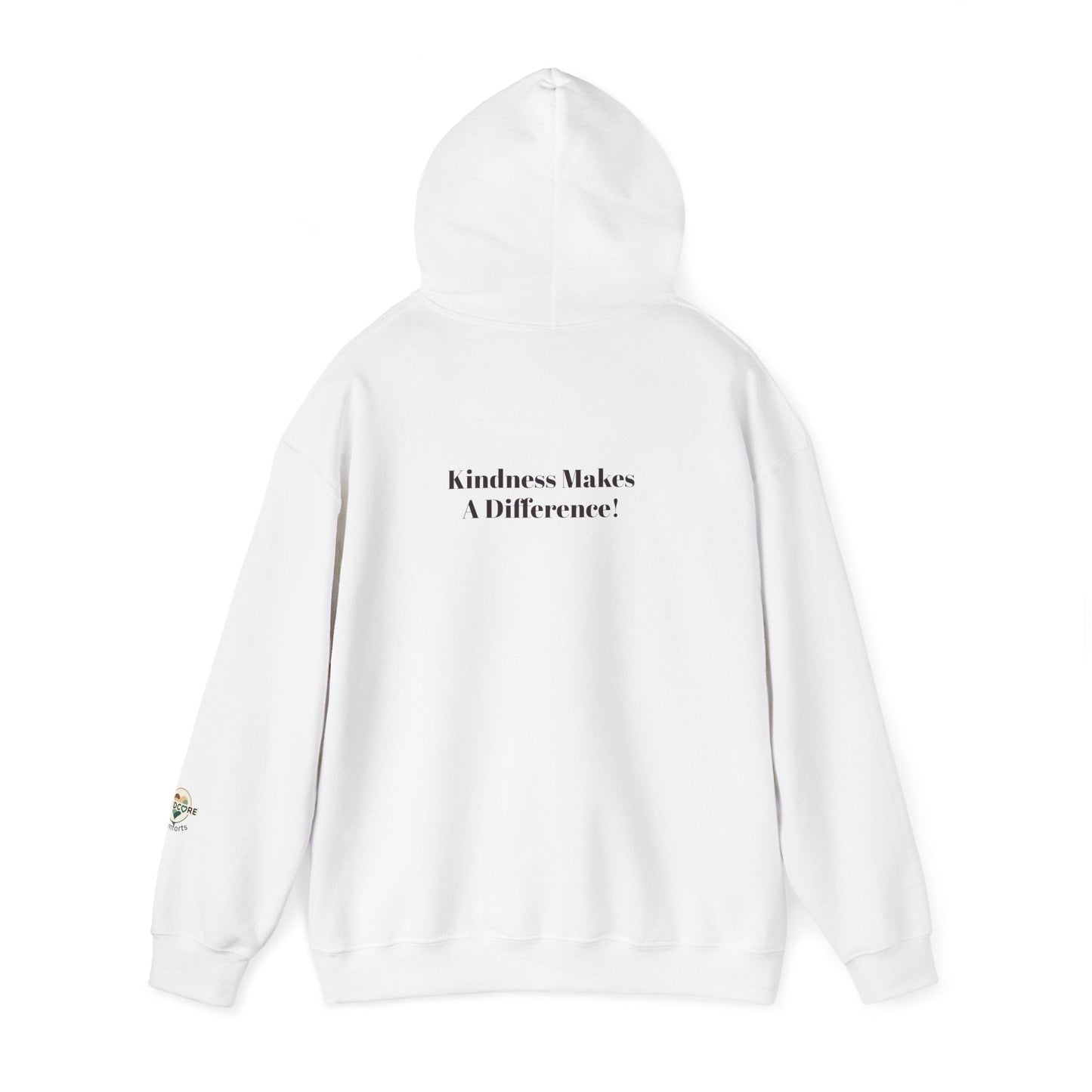 Kindness Pastel Hoodie – Cute Rainbow ‘Kindness’ Graphic hoodie - Kindcore ComfortsKindness Pastel Hoodie – Cute Rainbow ‘Kindness’ Graphic hoodieRedHoodiePrintifyKindcore Comforts30675582968777784217