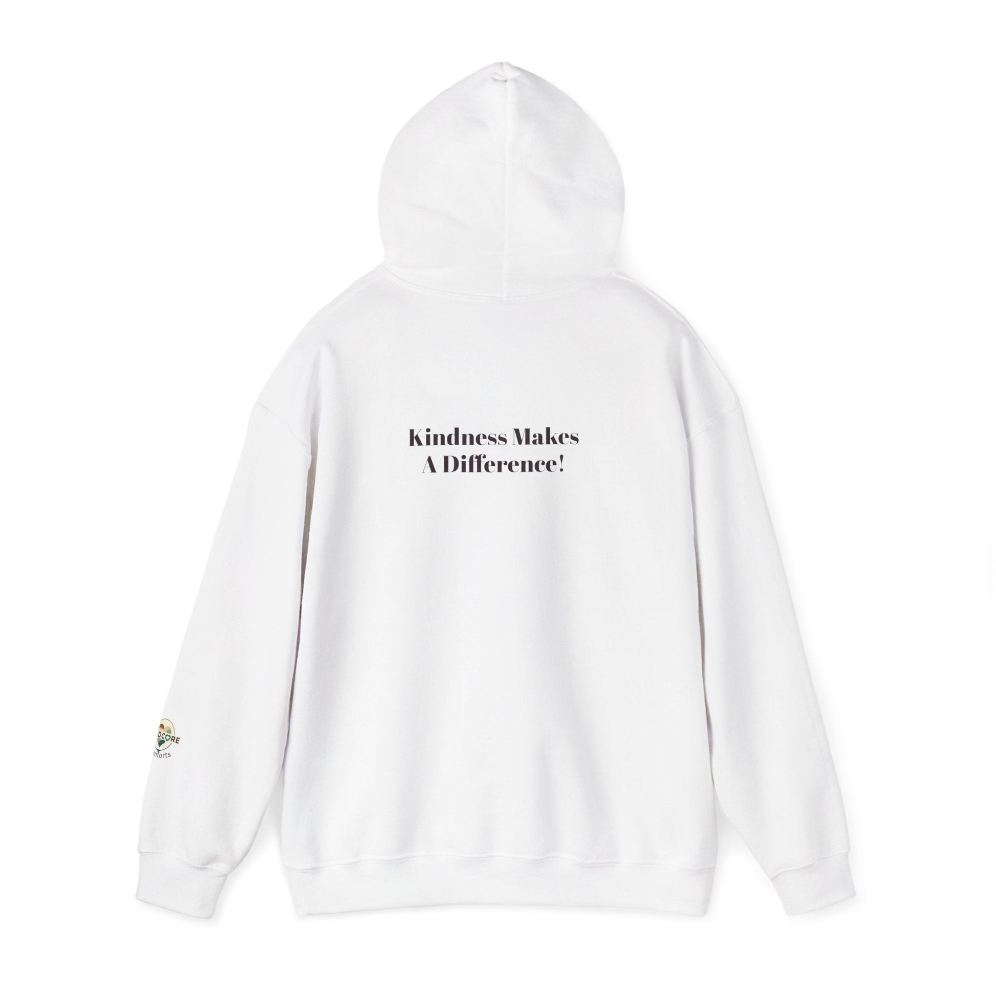 Kindness Pastel Hoodie – Cute Rainbow ‘Kindness’ Graphic hoodie - Kindcore ComfortsKindness Pastel Hoodie – Cute Rainbow ‘Kindness’ Graphic hoodieRedHoodiePrintifyKindcore Comforts30675582968777784217