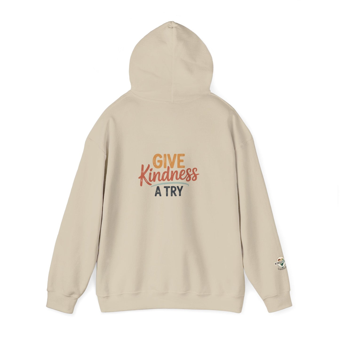 Kindness Works Unisex Hooded Sweatshirt - Kindcore ComfortsKindness Works Unisex Hooded SweatshirtLight PinkHoodiePrintifyKindcore Comforts18891495326953343232