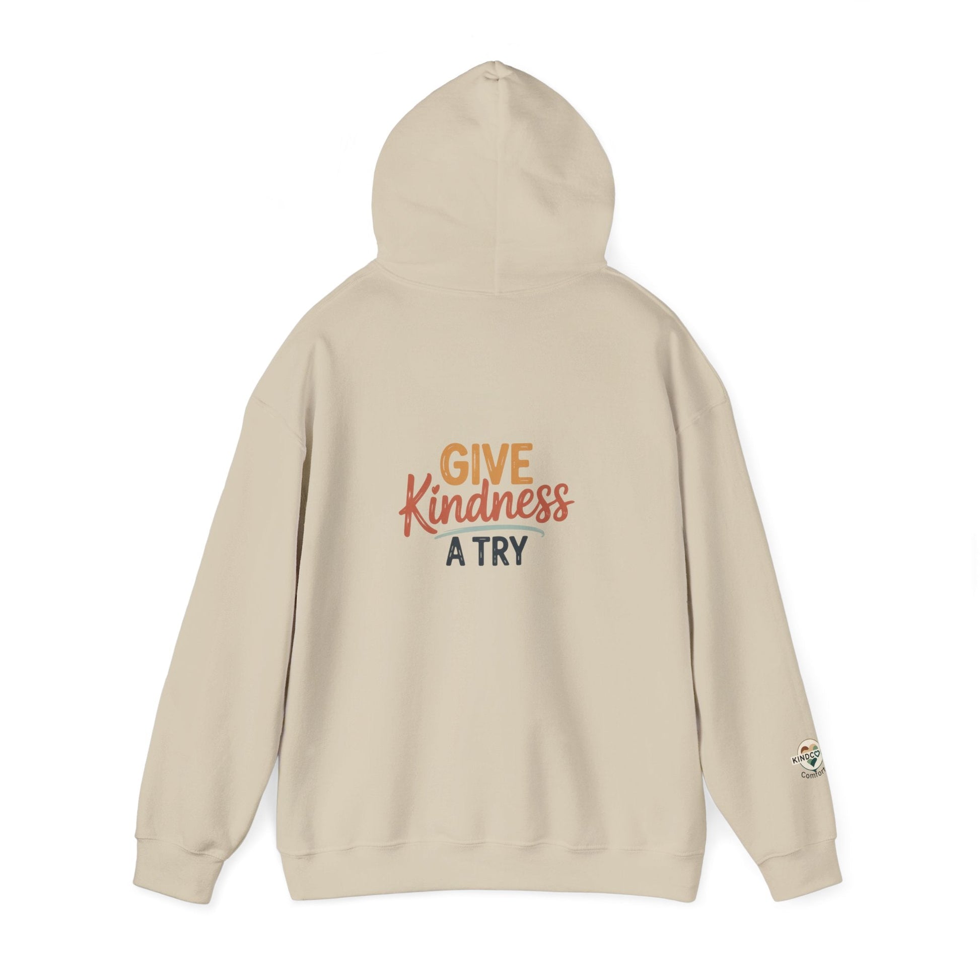 Kindness Works Unisex Hooded Sweatshirt - Kindcore ComfortsKindness Works Unisex Hooded SweatshirtLight PinkHoodiePrintifyKindcore Comforts18891495326953343232