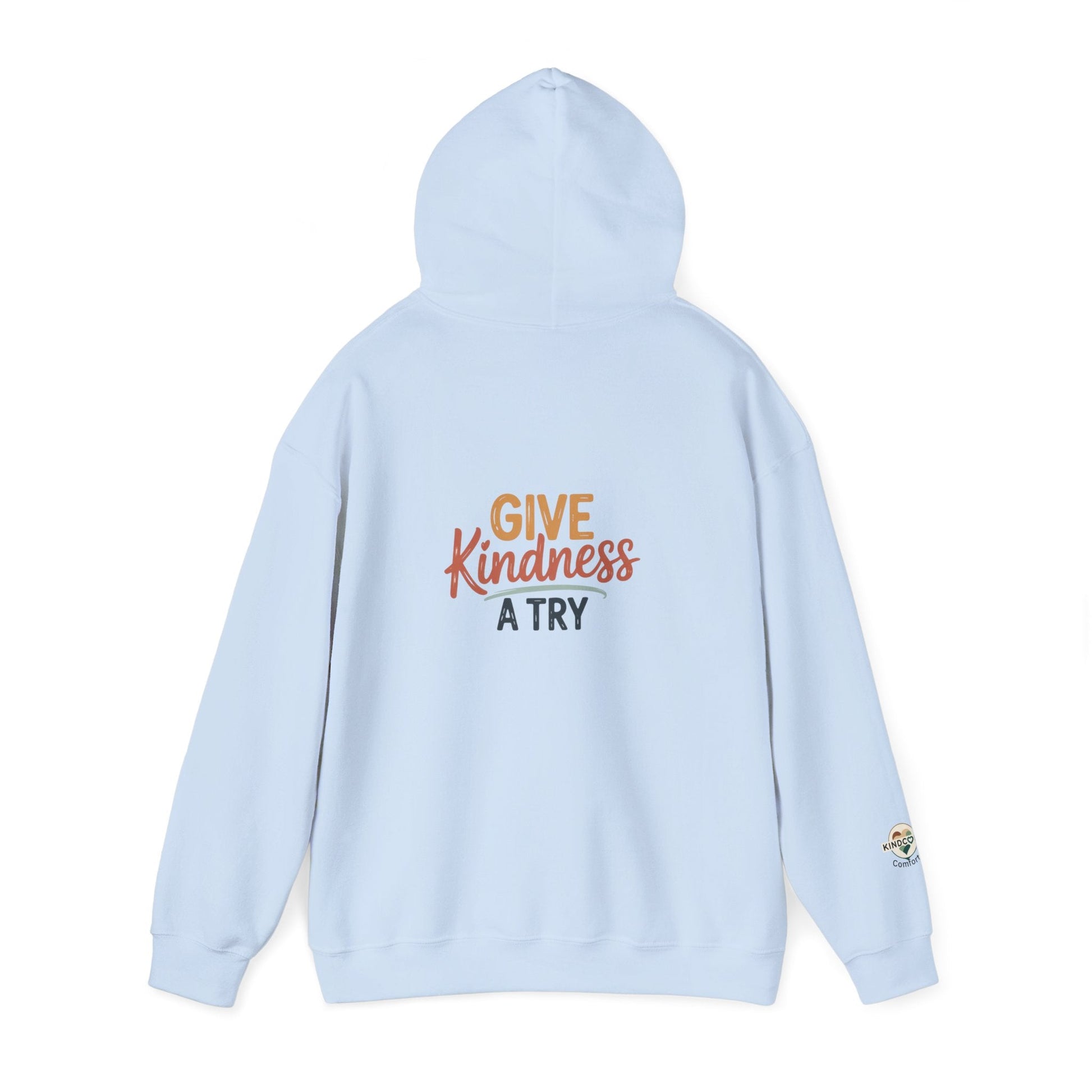 Kindness Works Unisex Hooded Sweatshirt - Kindcore ComfortsKindness Works Unisex Hooded SweatshirtLight PinkHoodiePrintifyKindcore Comforts18891495326953343232